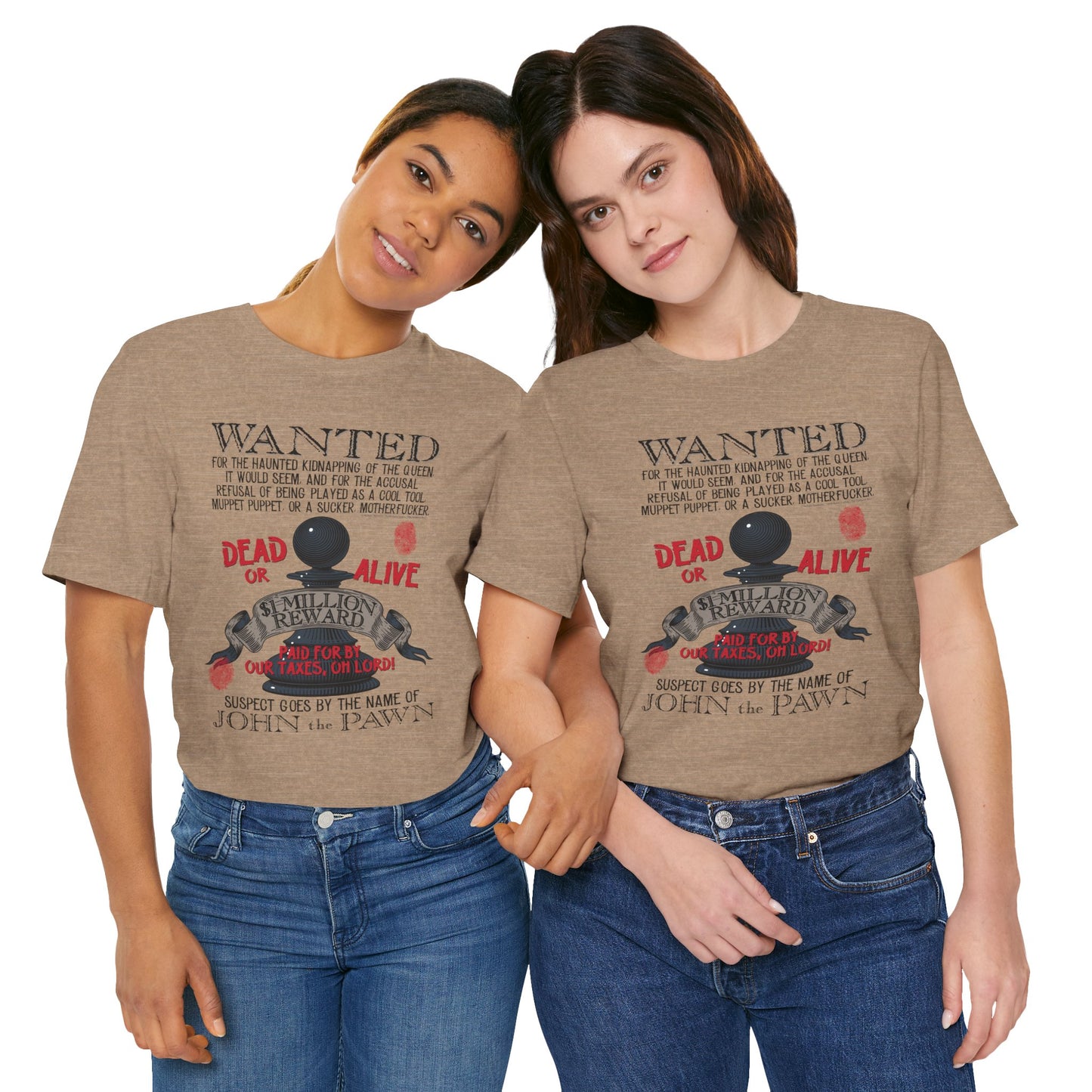 DK122: Wanted: Ransom Propaganda (Wanted Edition) - Unisex S/S T-Shirt