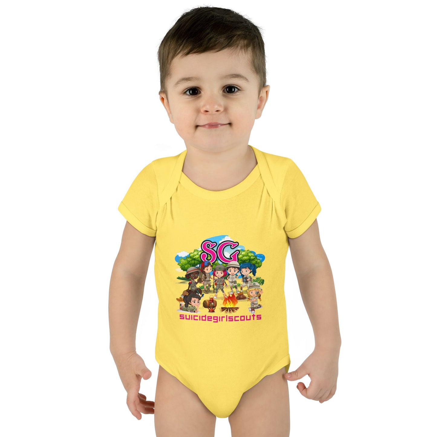 DK66: Suicide Girlscouts - Infant Sized Onsie