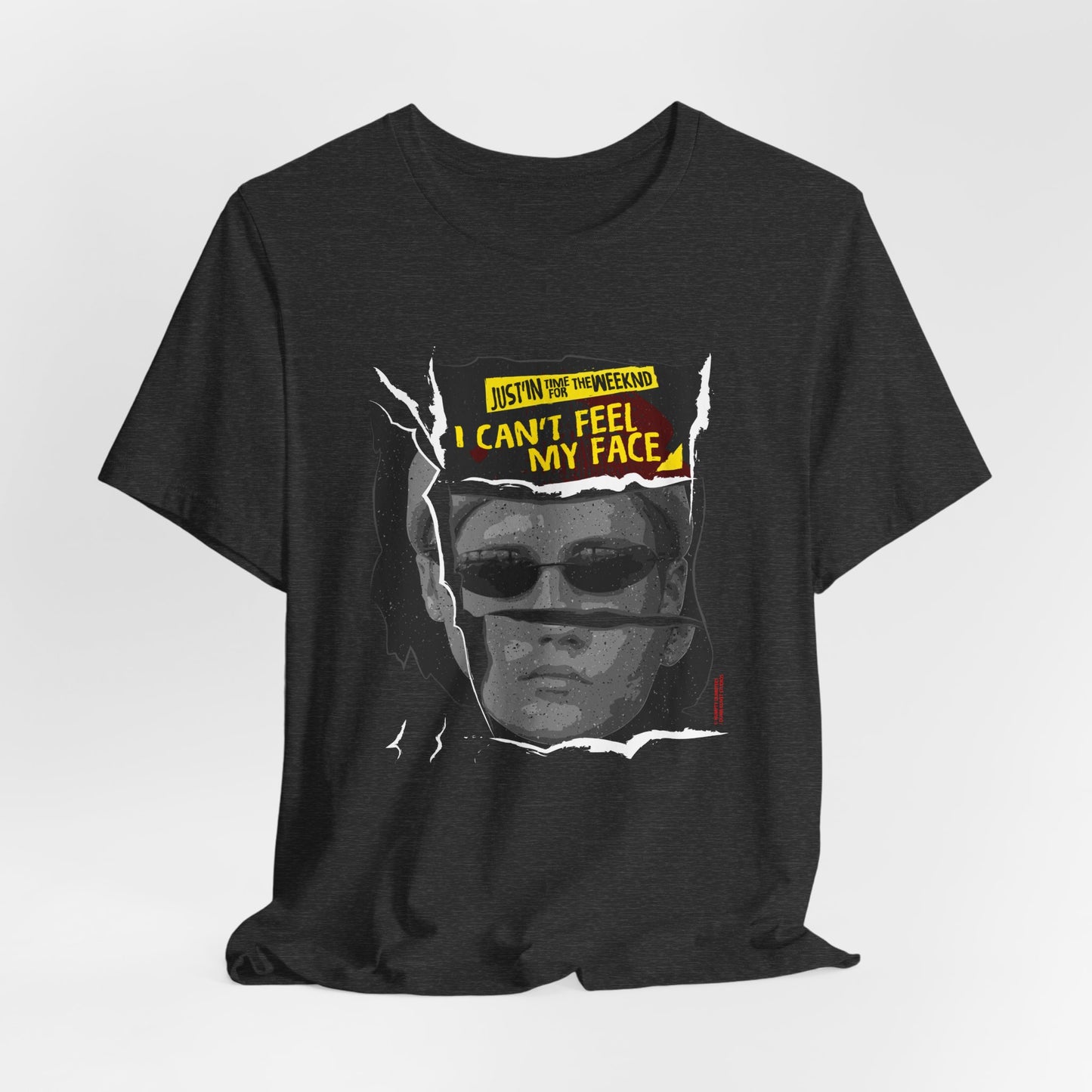 DK202: Can't Feel My Face - Unisex S/S T-Shirt