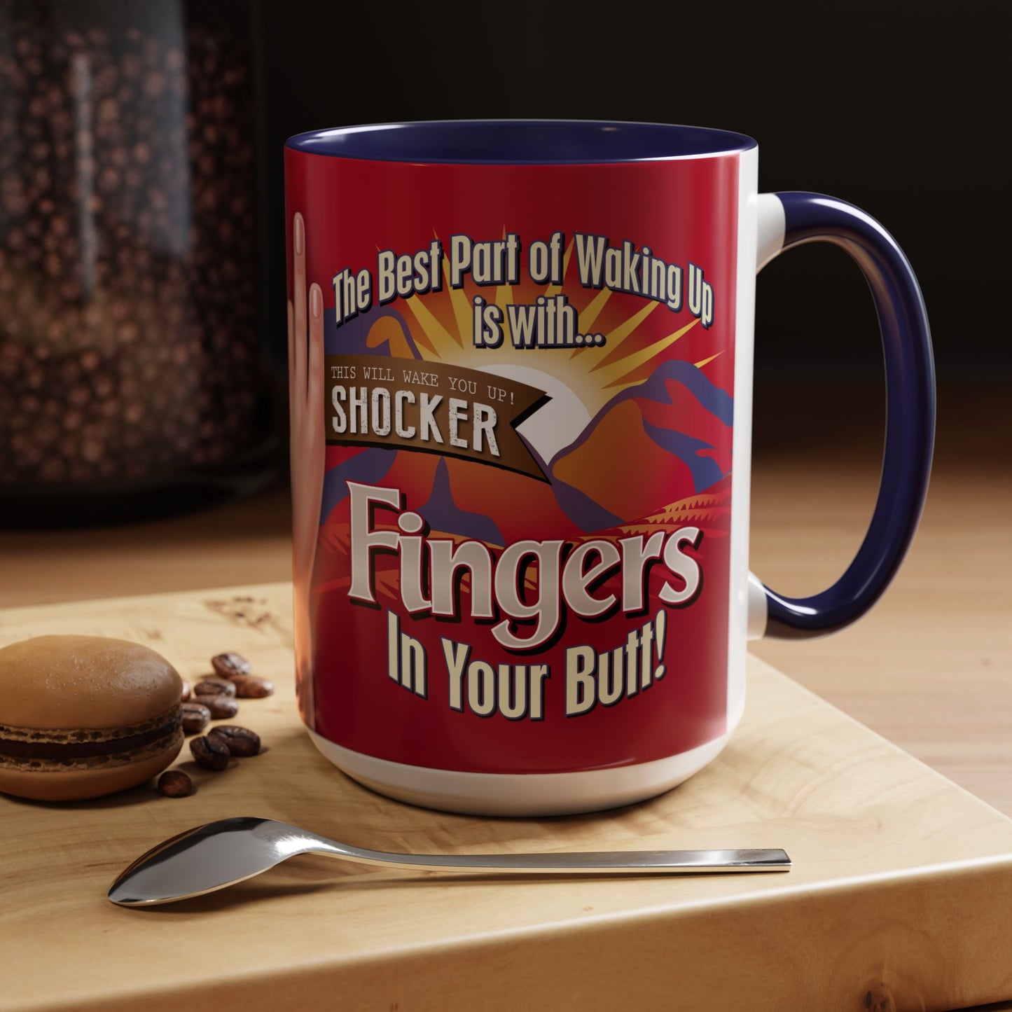 DK104: The Best Part of Waking Up... - Ceramic Coffee Mugs