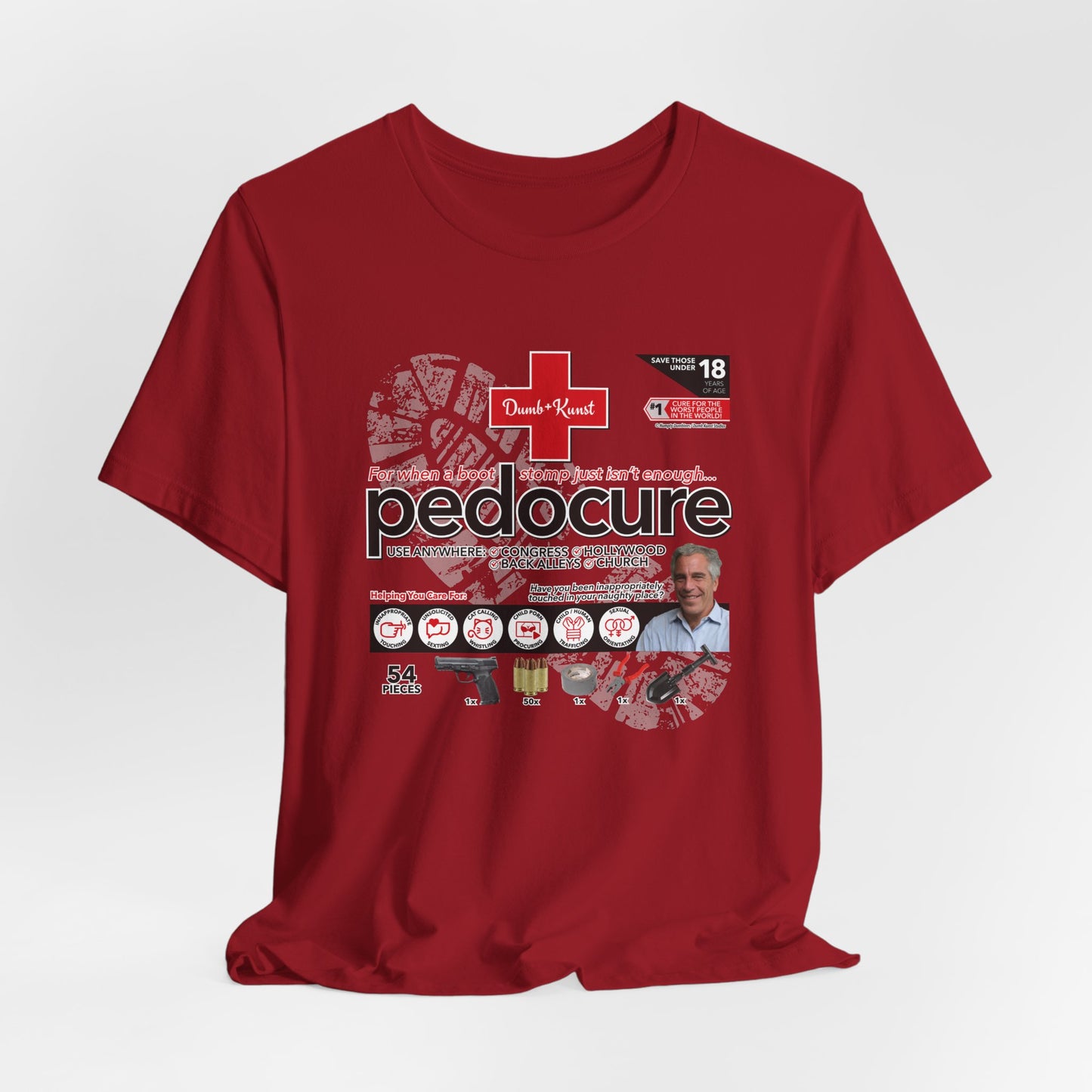 DK82: Pedocured - Unisex S/S T-Shirt