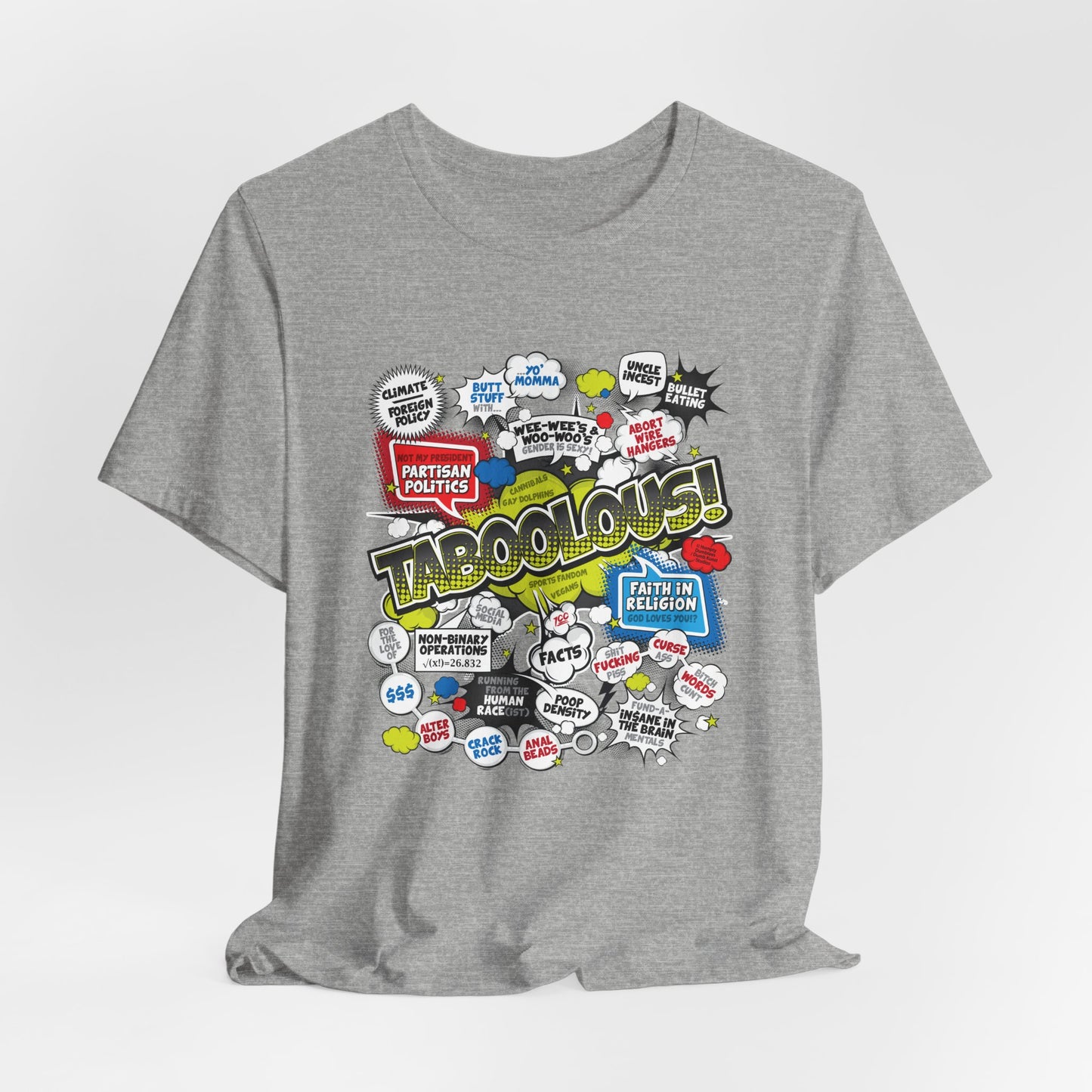 DK187: Taboolous! - Unisex S/S T-Shirt