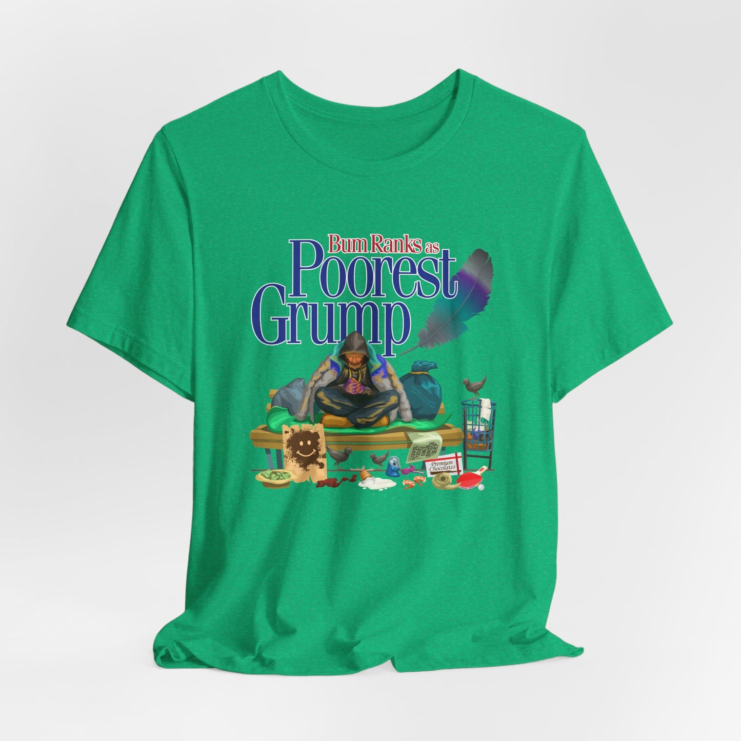 DK146: Poorest Grump - Unisex S/S T-Shirt