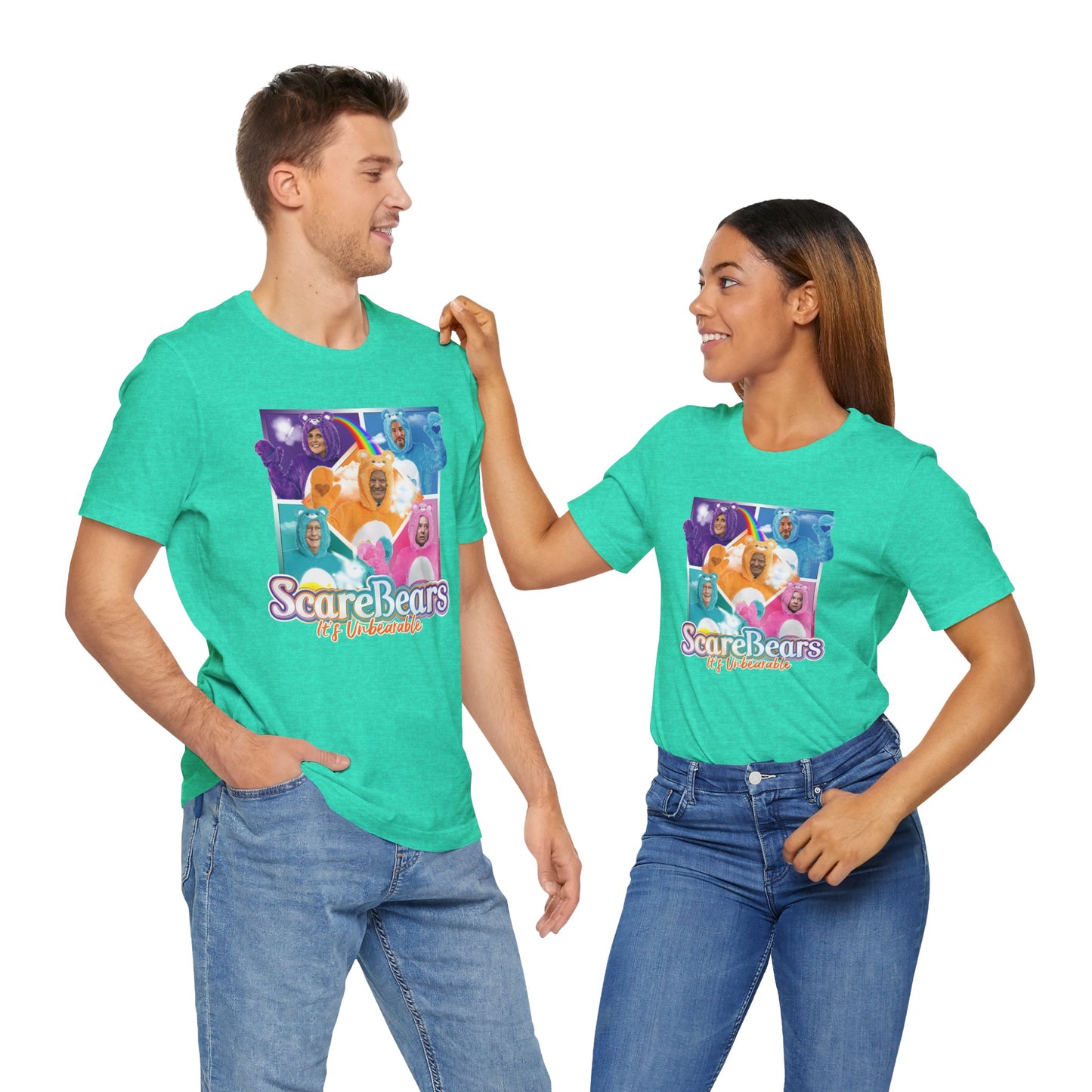 DK113: It's Unbearable (Scare Bears Edition) - Unisex S/S T-Shirt