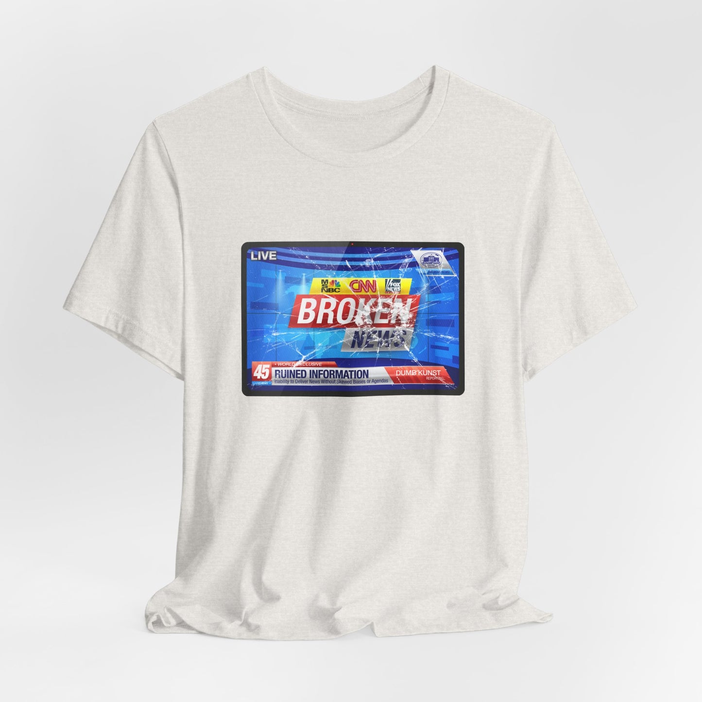 DK24: Broken News - Unisex S/S T-Shirt