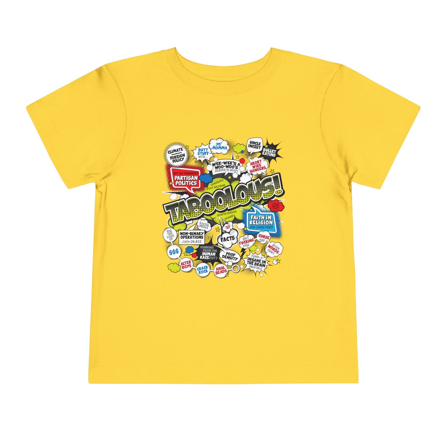 DK187: Taboolous - Toddler Sized T-Shirt