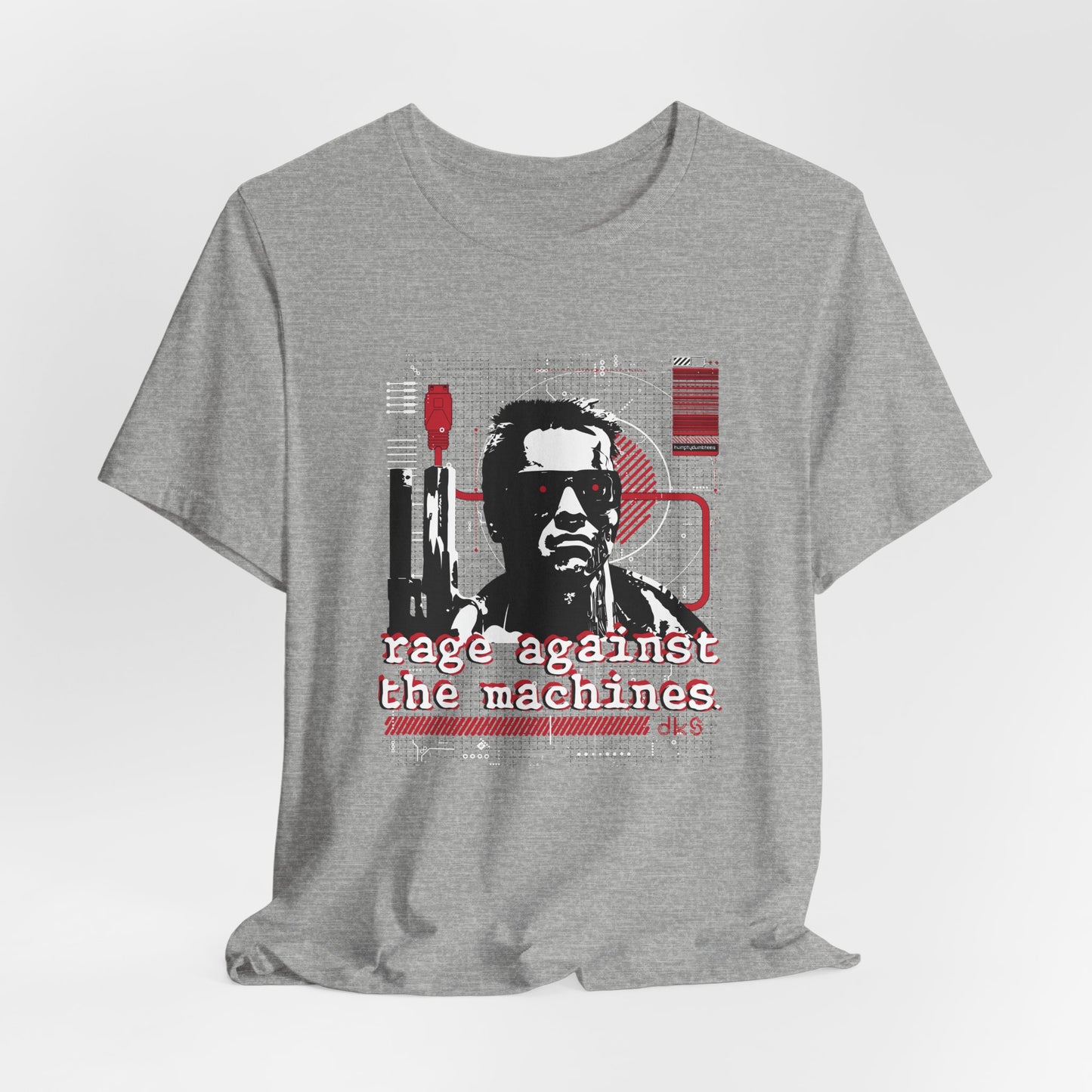 DK186: Terminator's Rage - Unisex S/S T-Shirt