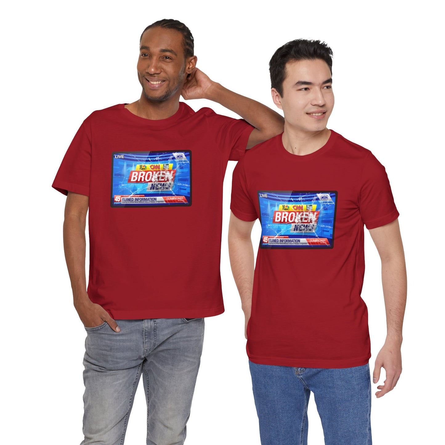 DK24: Broken News - Unisex S/S T-Shirt