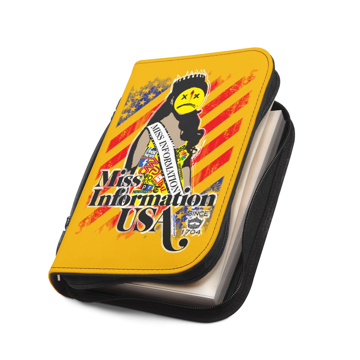 DK60: Miss Information USA - Bible Cover