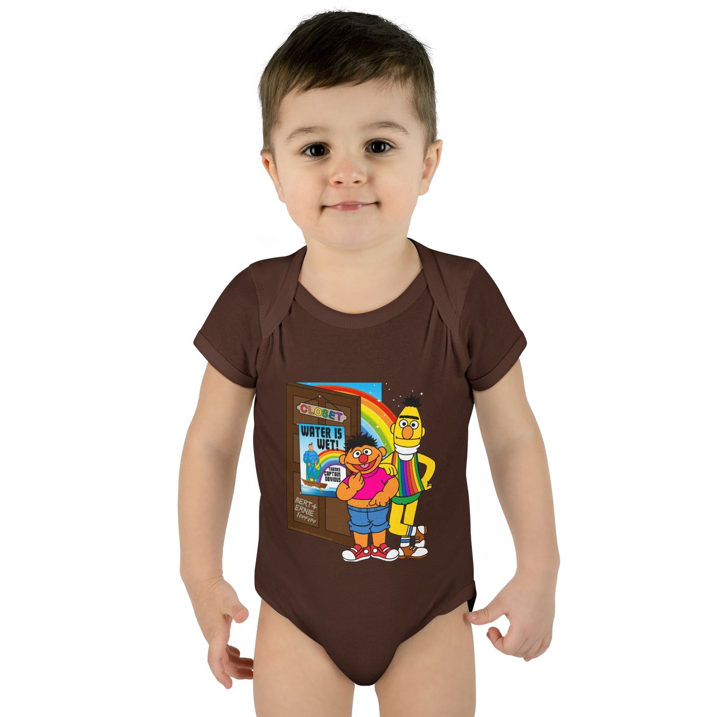 DK201: Bert & Ernie's Closet - Infant Sized Onsie