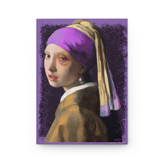 DK18: Girl With the Black Eye - Hardcover Writing Journal