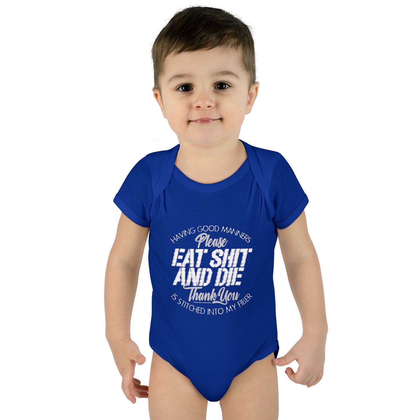 DK90: Please & Thank You (Eat Shit and Die) - Infant Sized Onsie
