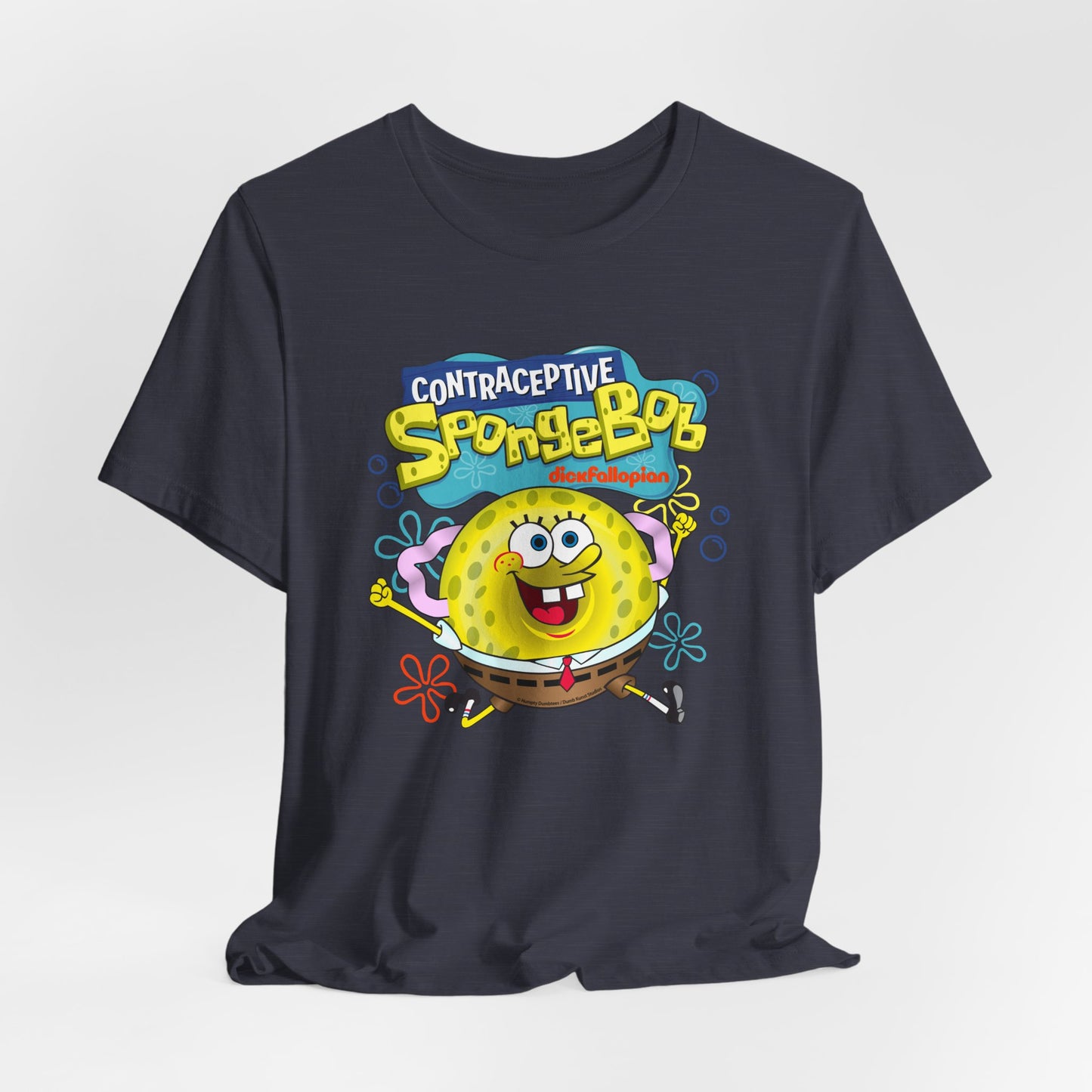 DK196: Contraceptive SpongeBob - Unisex S/S T-Shirt