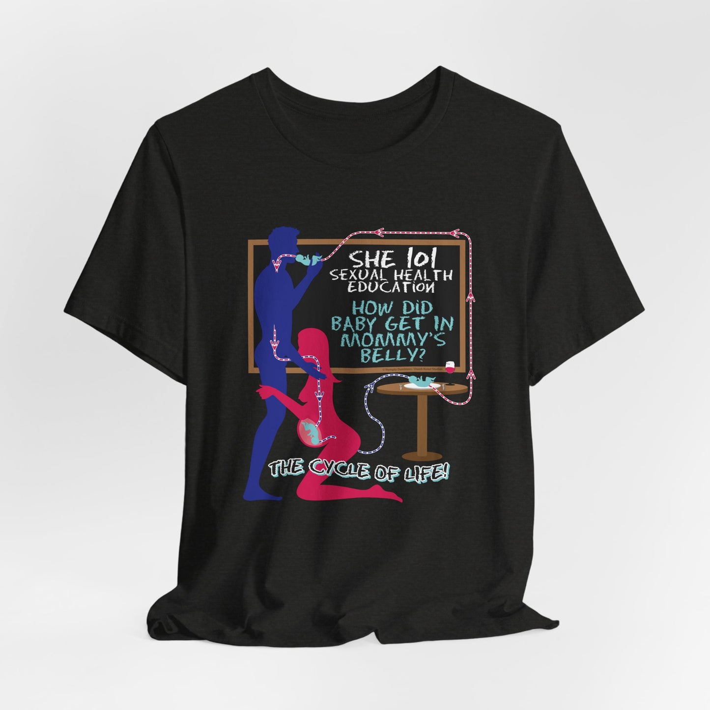 DK184: Baby In The Belly - Unisex S/S T-Shirt
