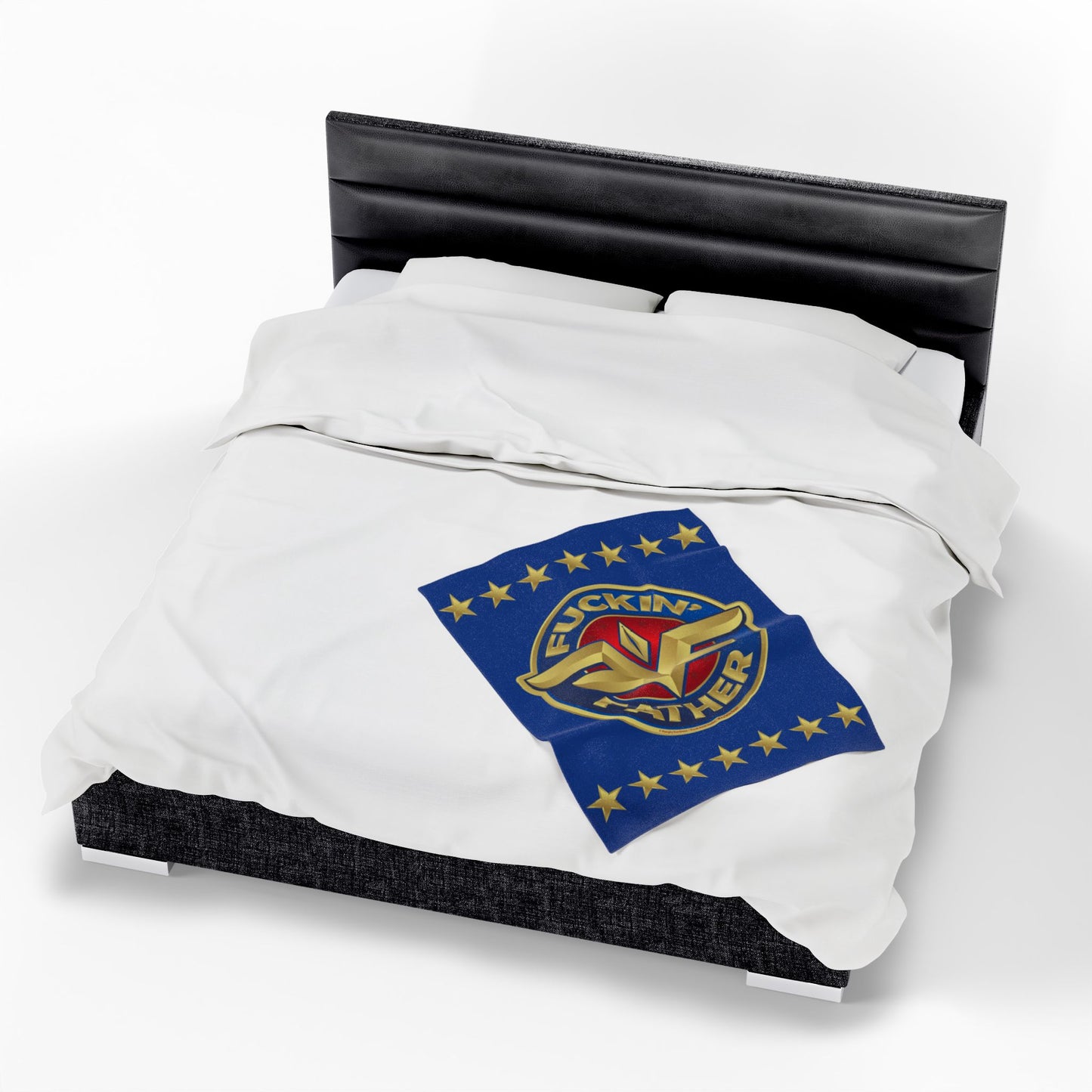 DK234: MF'in Fatherfuckers (HIS Edition) - Velveteen Plush Blanket