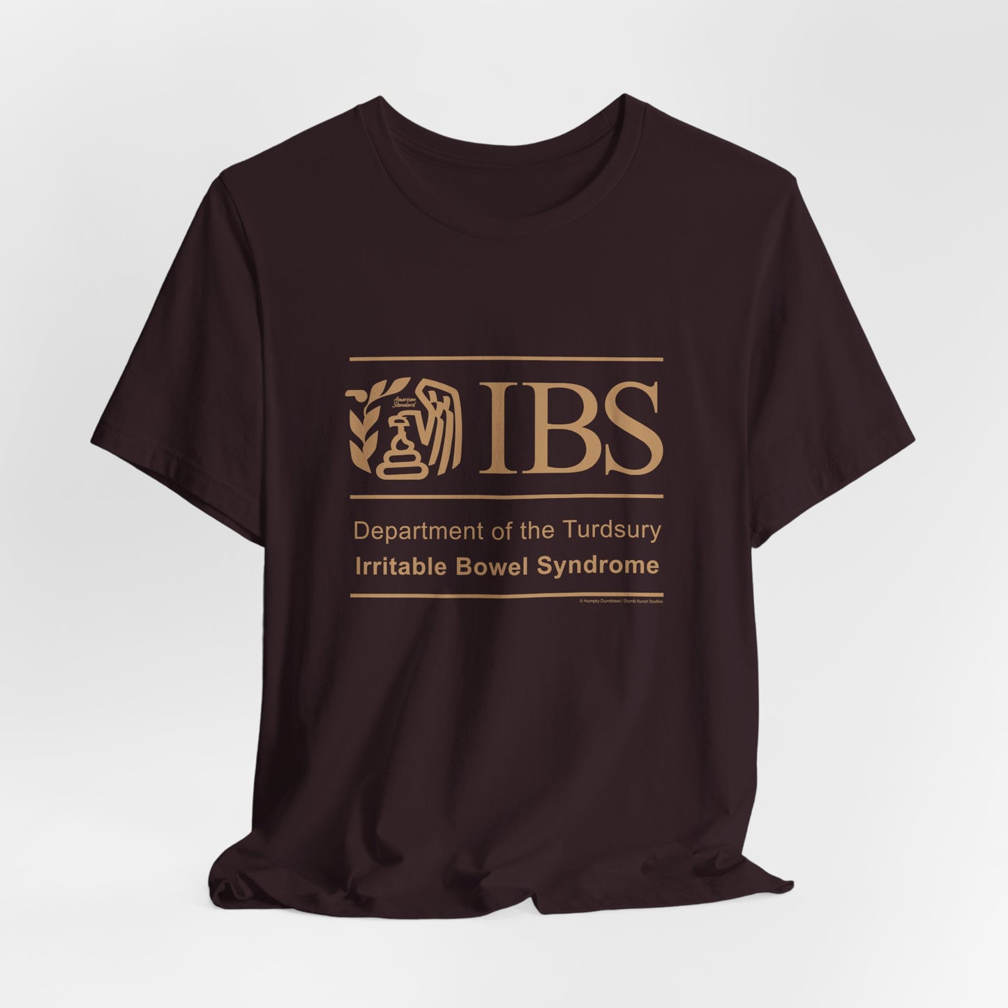 DK71: Dept. of Turdsury's IBS - Unisex S/S T-Shirt