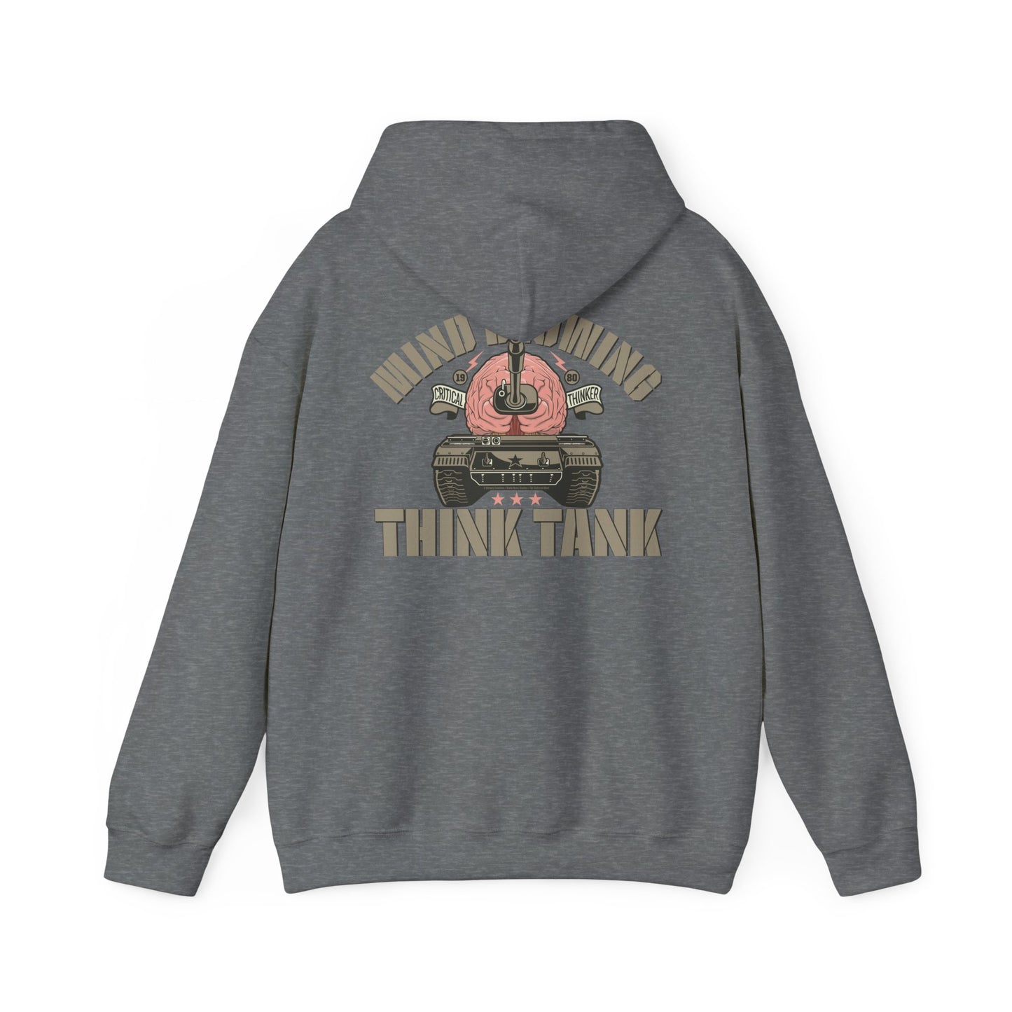 DK125: Think Tank - Adult Hooded Sweatshirt