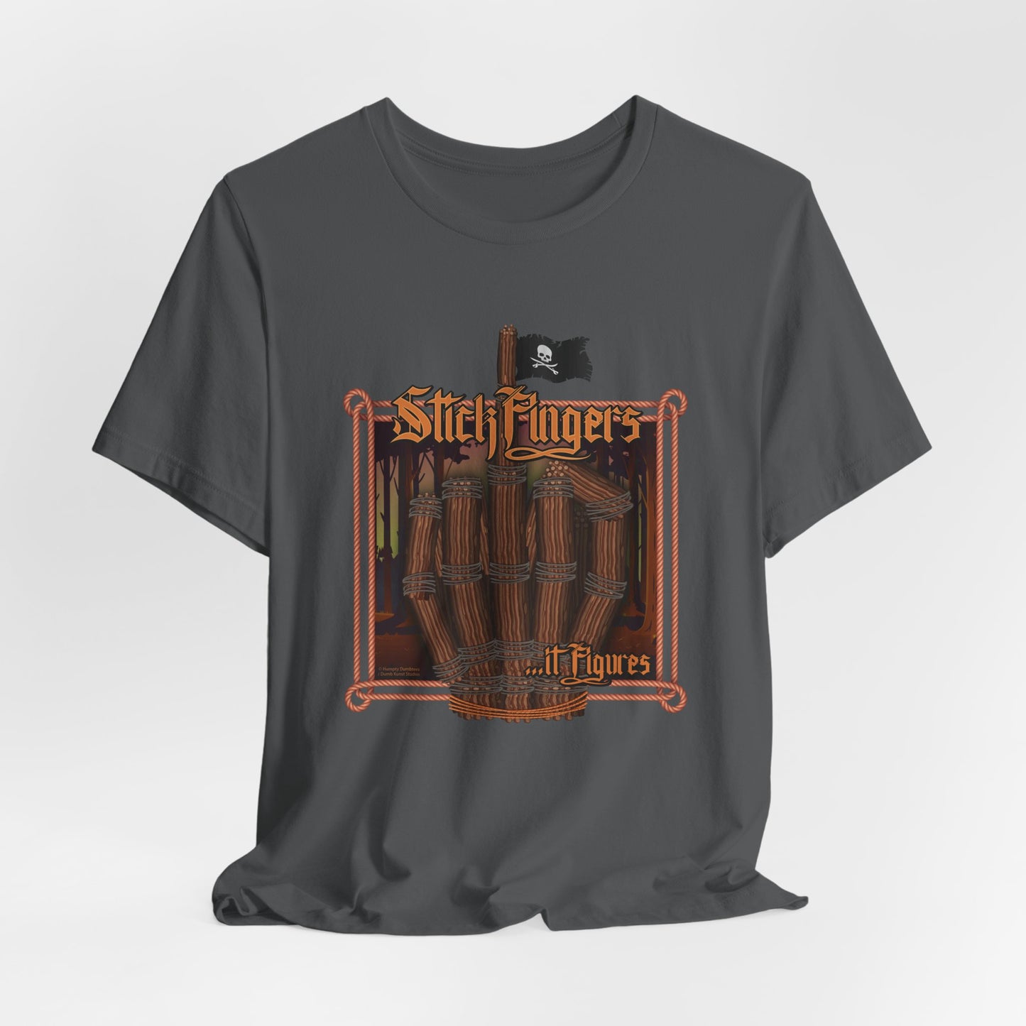 DK218: It Stick Figures - Unisex S/S T-Shirt