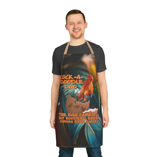 DK206: Which Came First - Twill Kitchen Apron