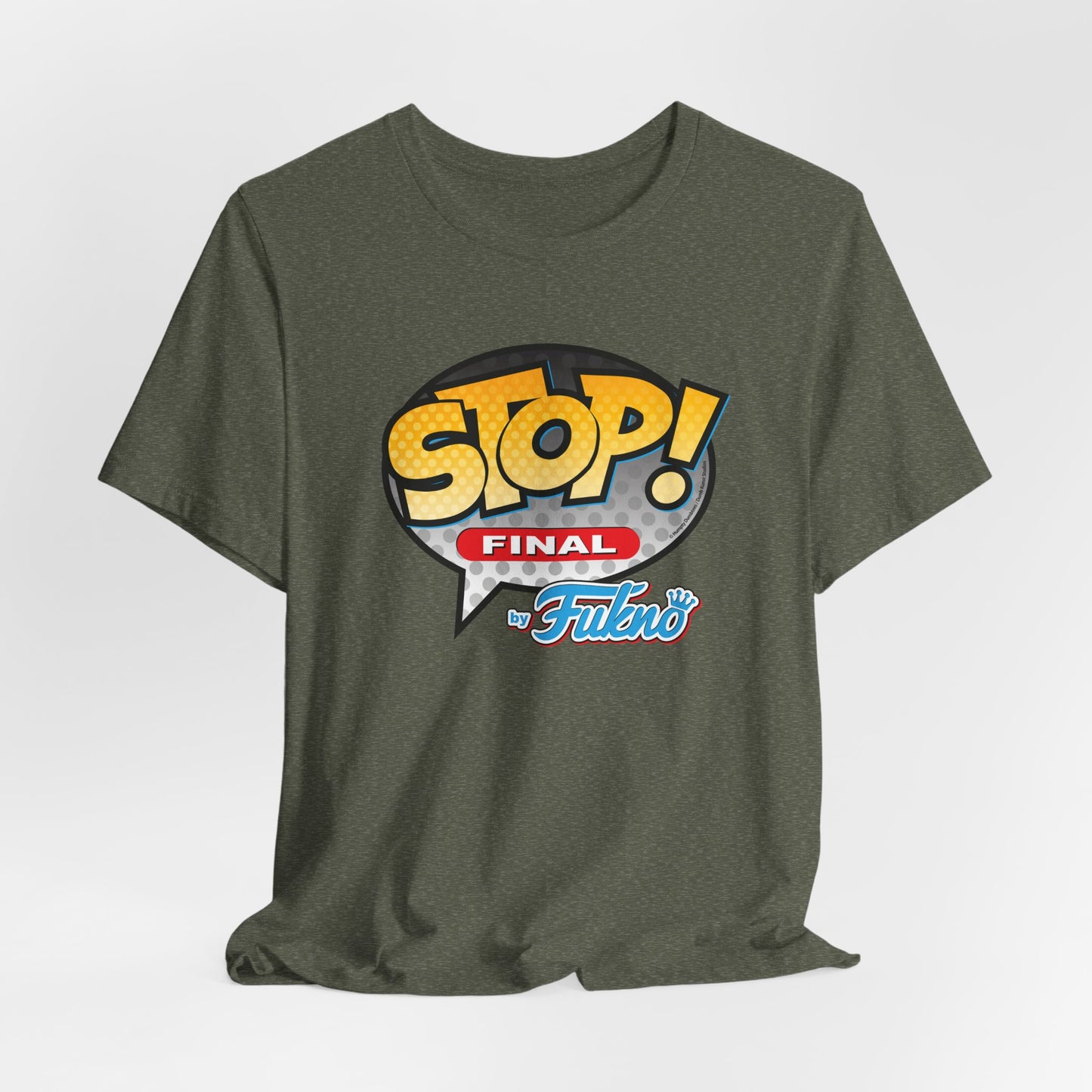 DK103: Stop! by Fukno - Unisex S/S T-Shirt