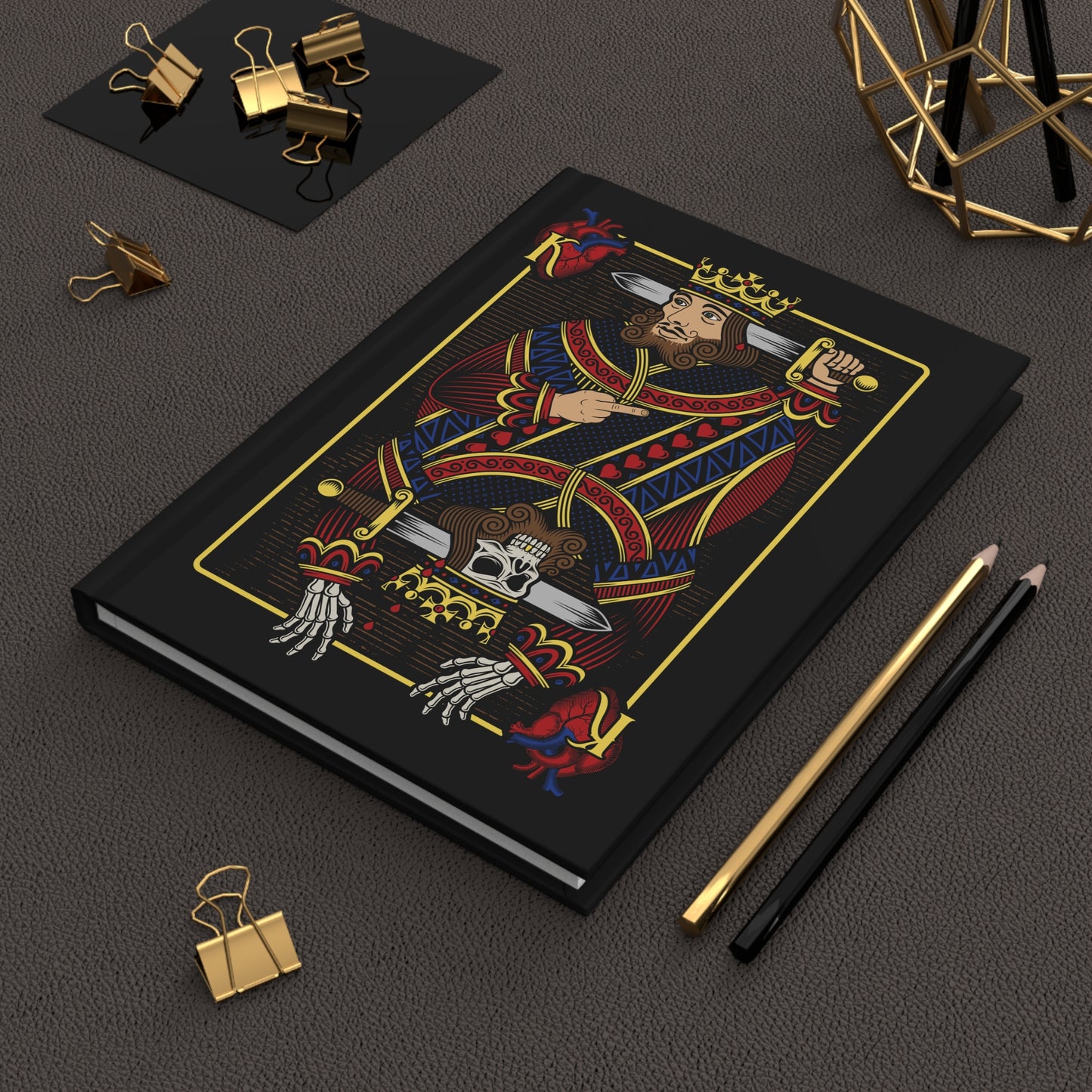 DK121: The King Is Dead - Hardcover Writing Journal