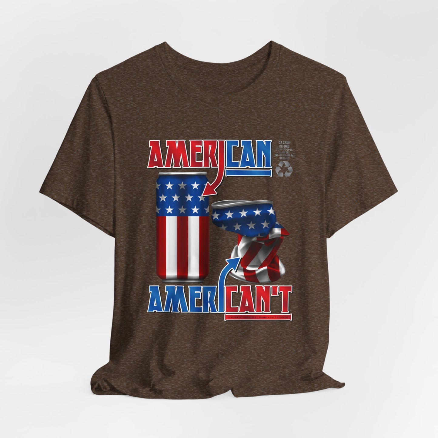 DK166: American't Recycling - Unisex S/S T-Shirt