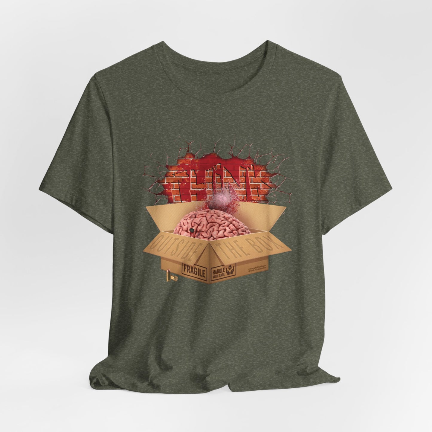 DK194: Think Outside The Box - Unisex S/S T-Shirt