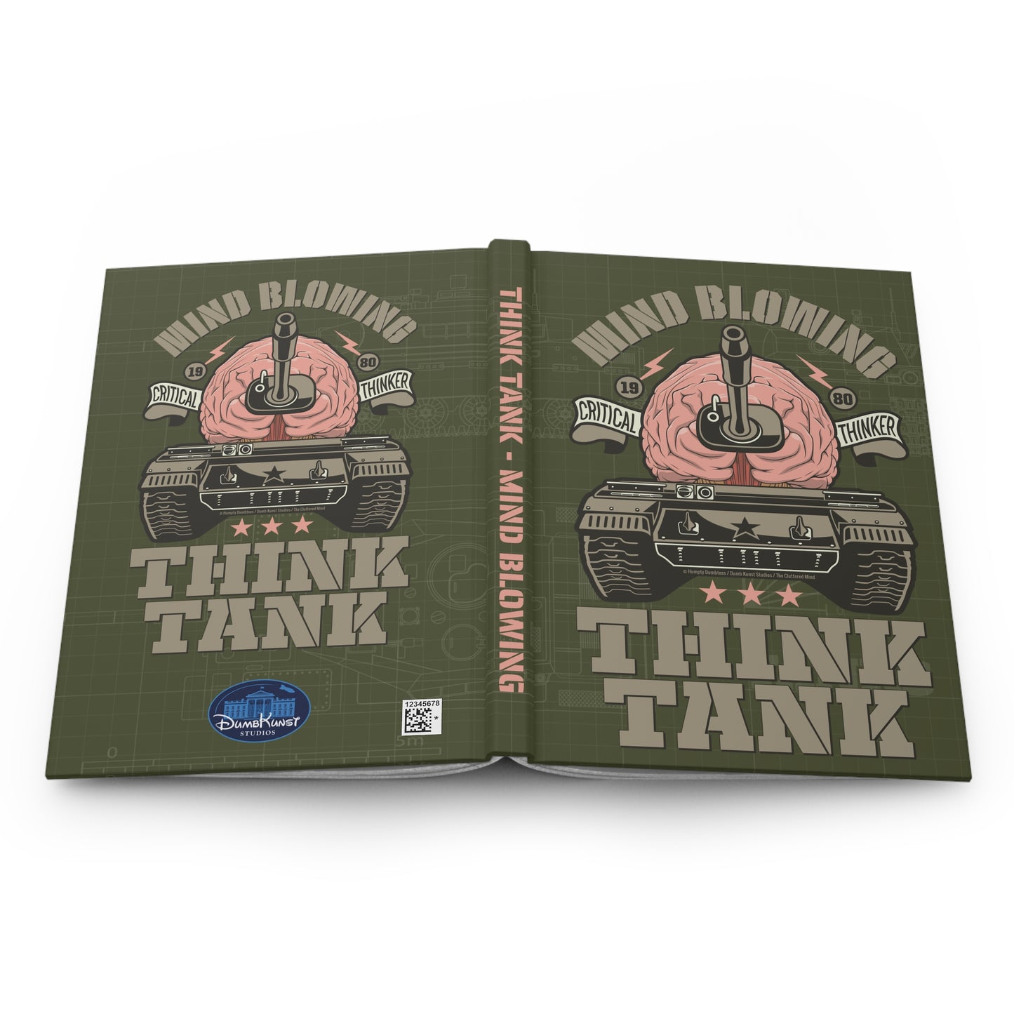 DK125: Think Tank - Hardcover Writing Journal