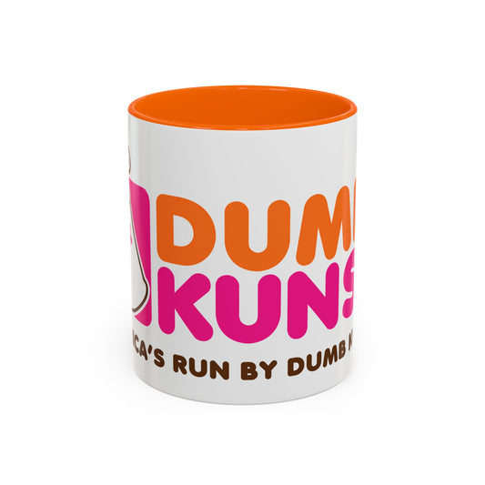 DK11: America Runs on Dumb Kunst (Logo Edition) - Ceramic Coffee Mugs