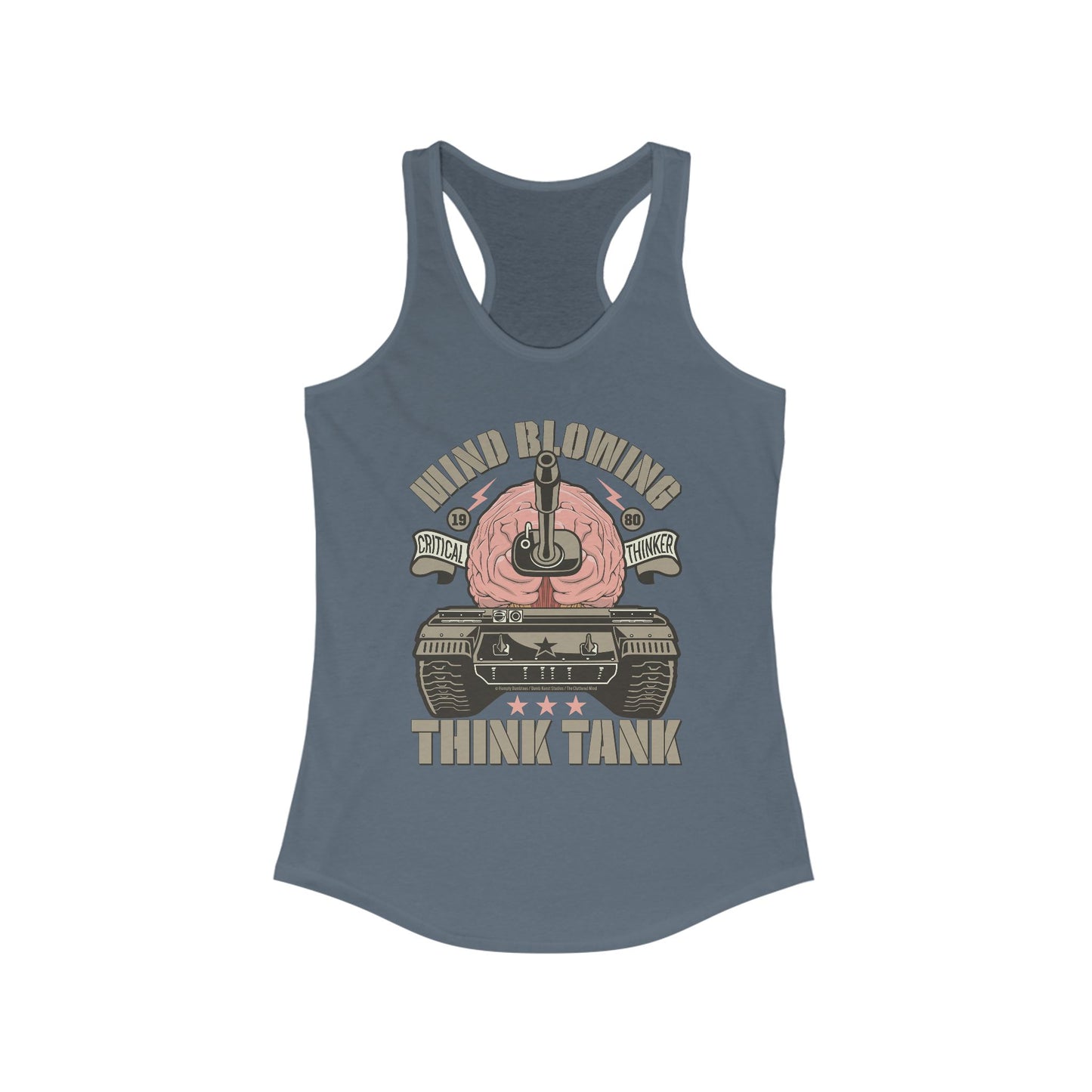 DK125: Think Tank - Ladies Racerback Tank