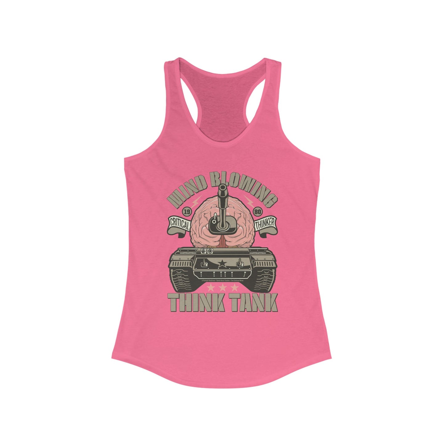 DK125: Think Tank - Ladies Racerback Tank