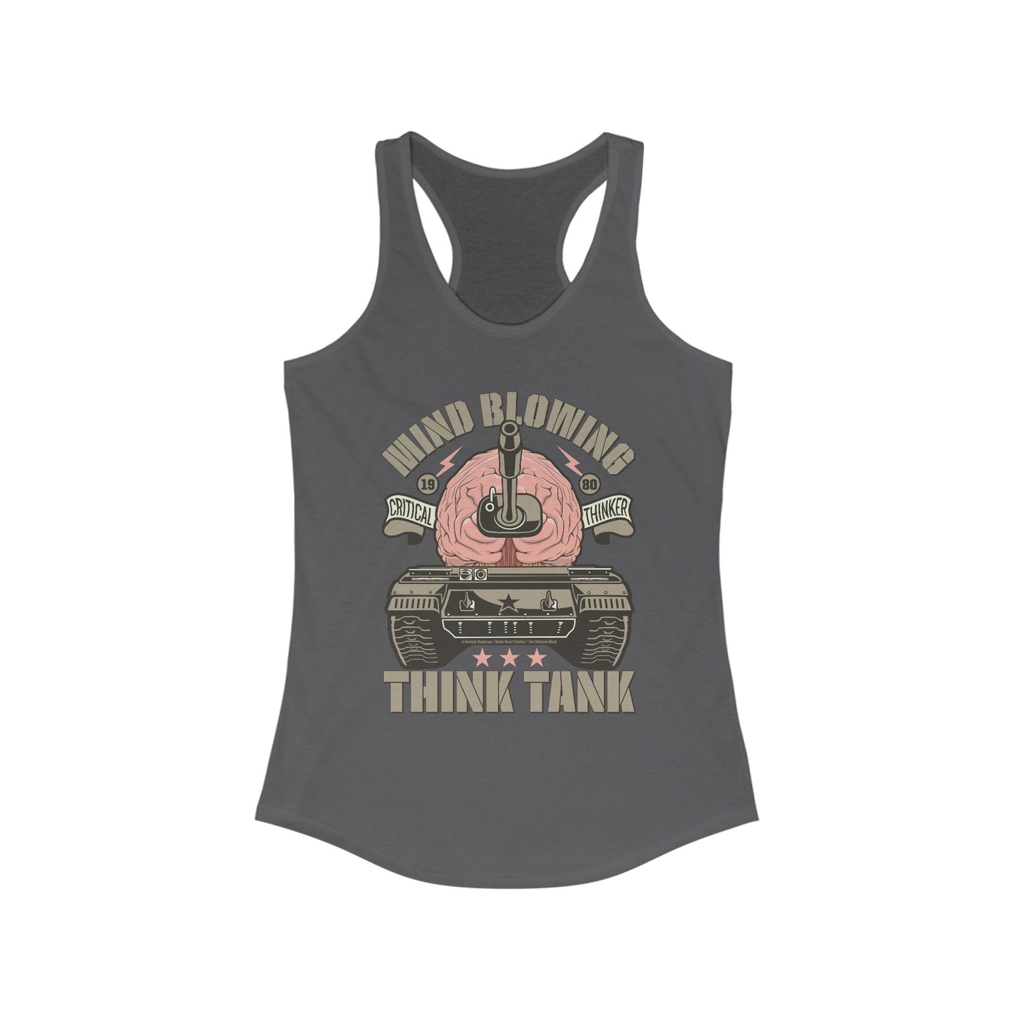 DK125: Think Tank - Ladies Racerback Tank