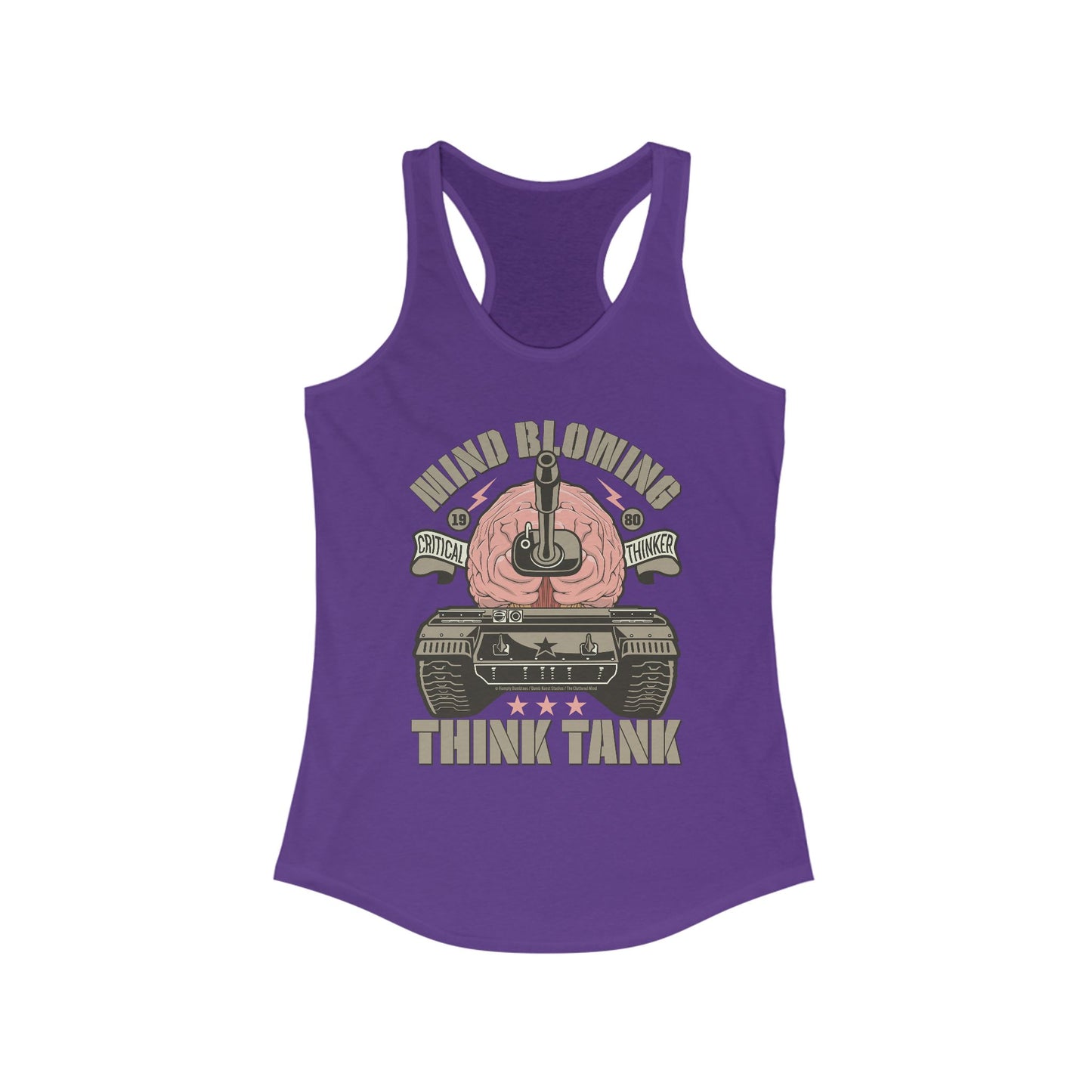 DK125: Think Tank - Ladies Racerback Tank