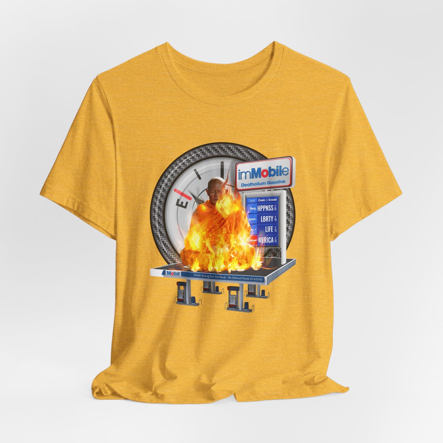 DK93: Deatholium Gasolive (imMOBILe Edition) - Unisex S/S T-Shirt