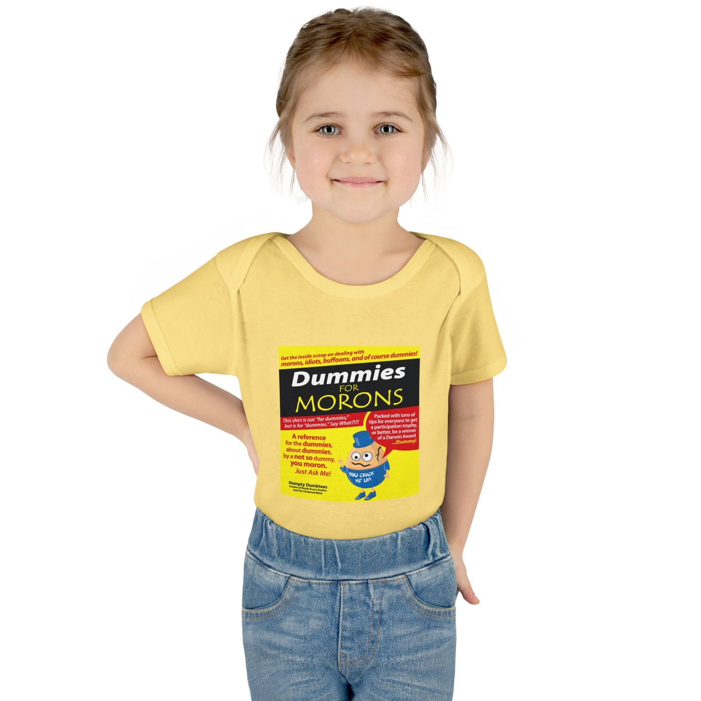 DK111: Dummies For Morons - Infant Sized Onsie
