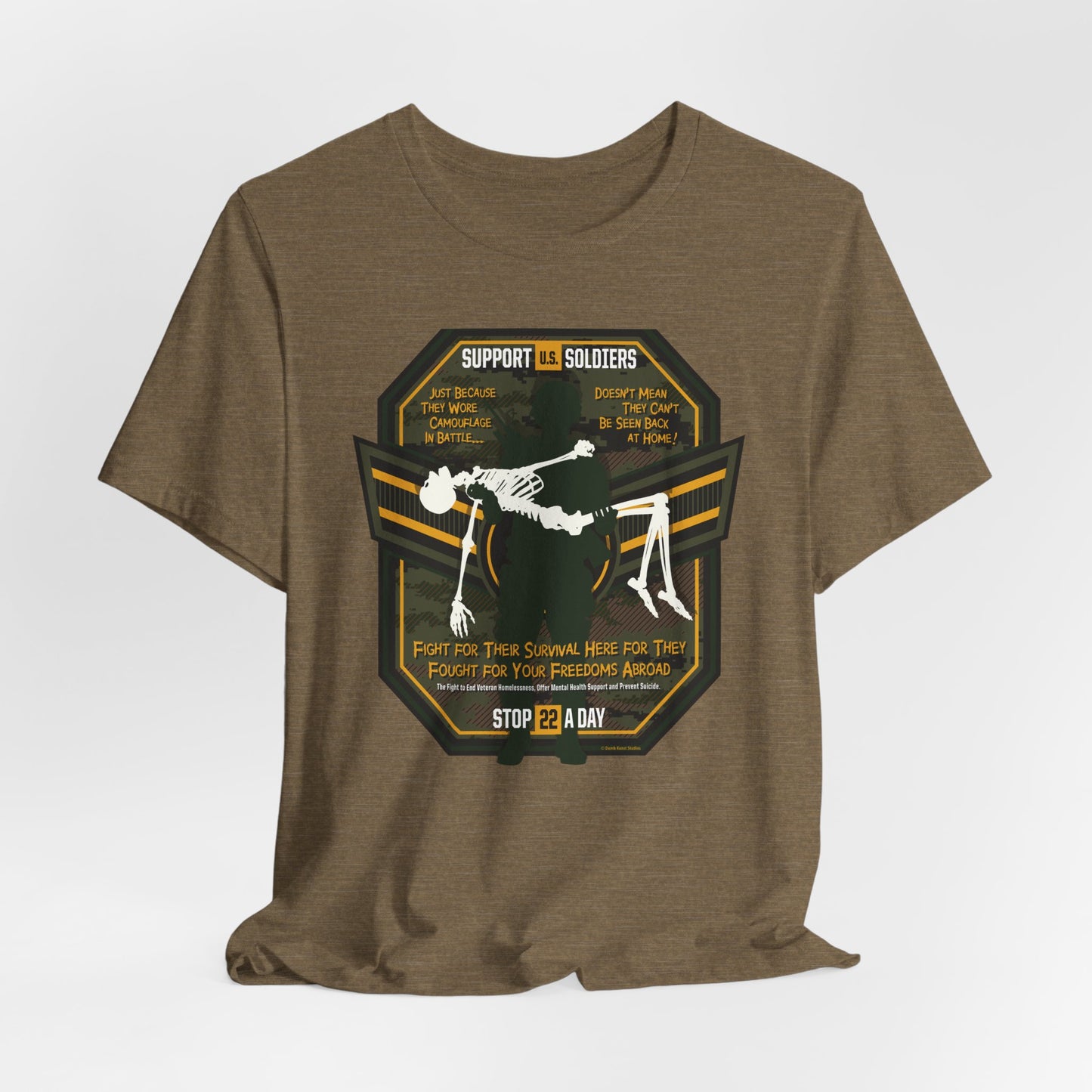 DK31: Stop 22 A Day - Unisex S/S T-Shirt