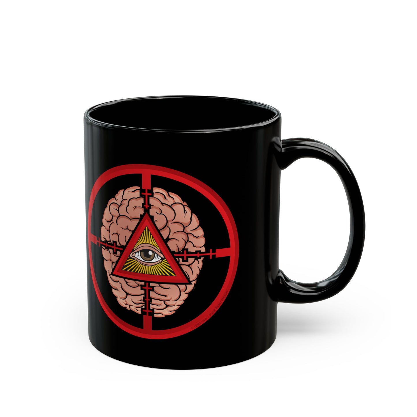 DK41: The Cluttered Mind - Ceramic Coffee Mugs