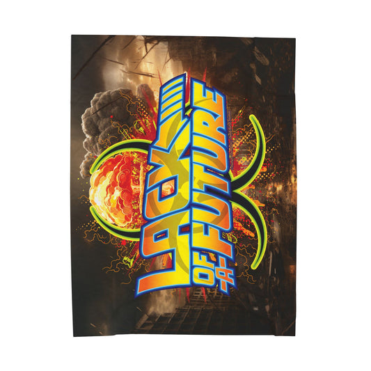 DK118: Lack of a Future - Velveteen Plush Blanket