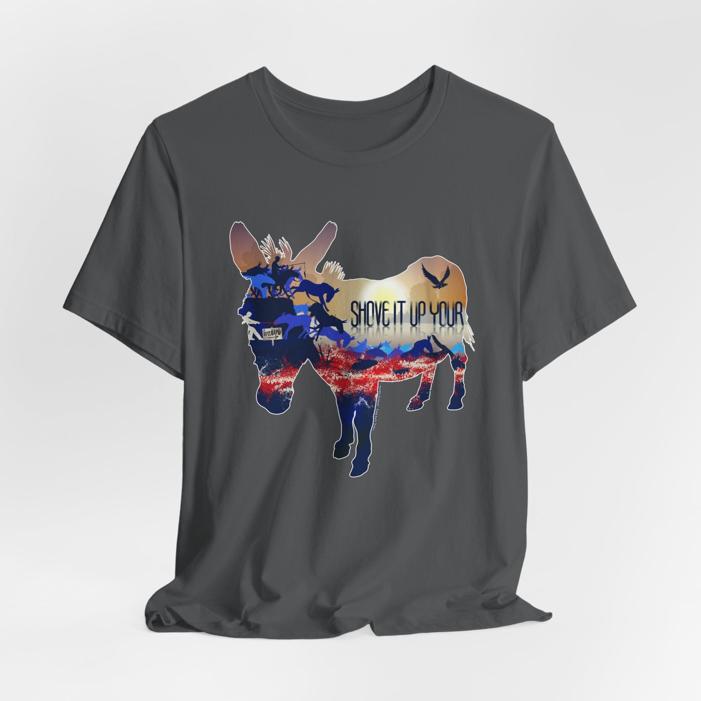 DK85: Shove It Up Your - Unisex S/S T-Shirt