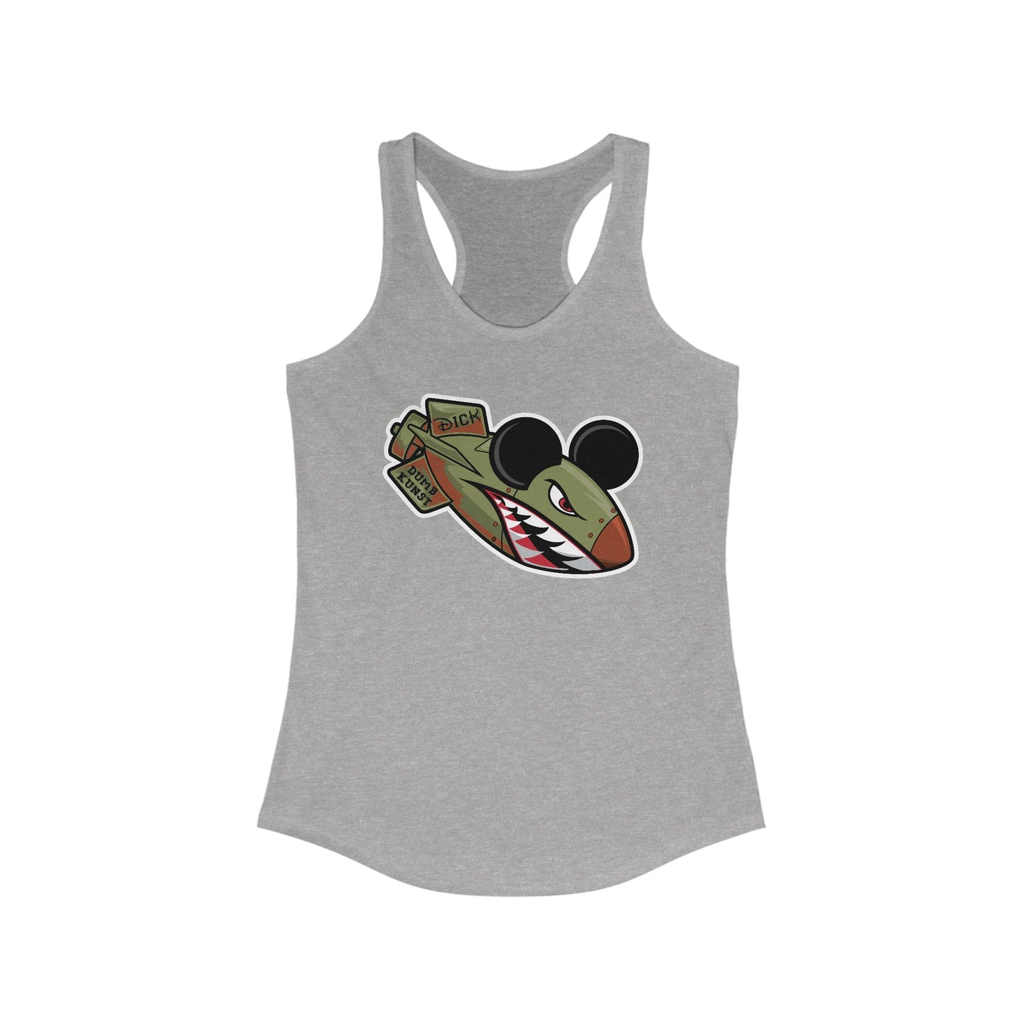 DK20: Meet Dick. He's The Bomb! - Ladies Racerback Tank