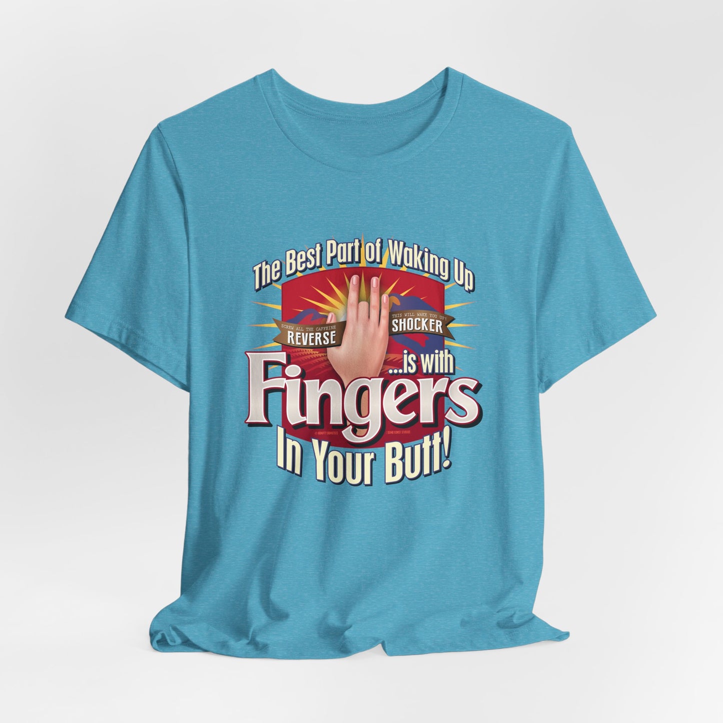 DK104: The Best Part of Waking Up... - Unisex S/S T-Shirt