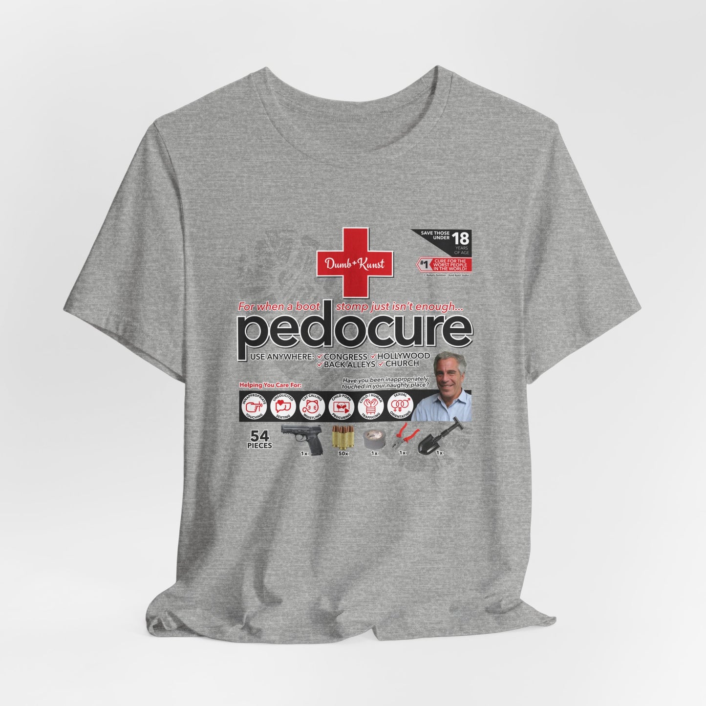 DK82: Pedocured - Unisex S/S T-Shirt