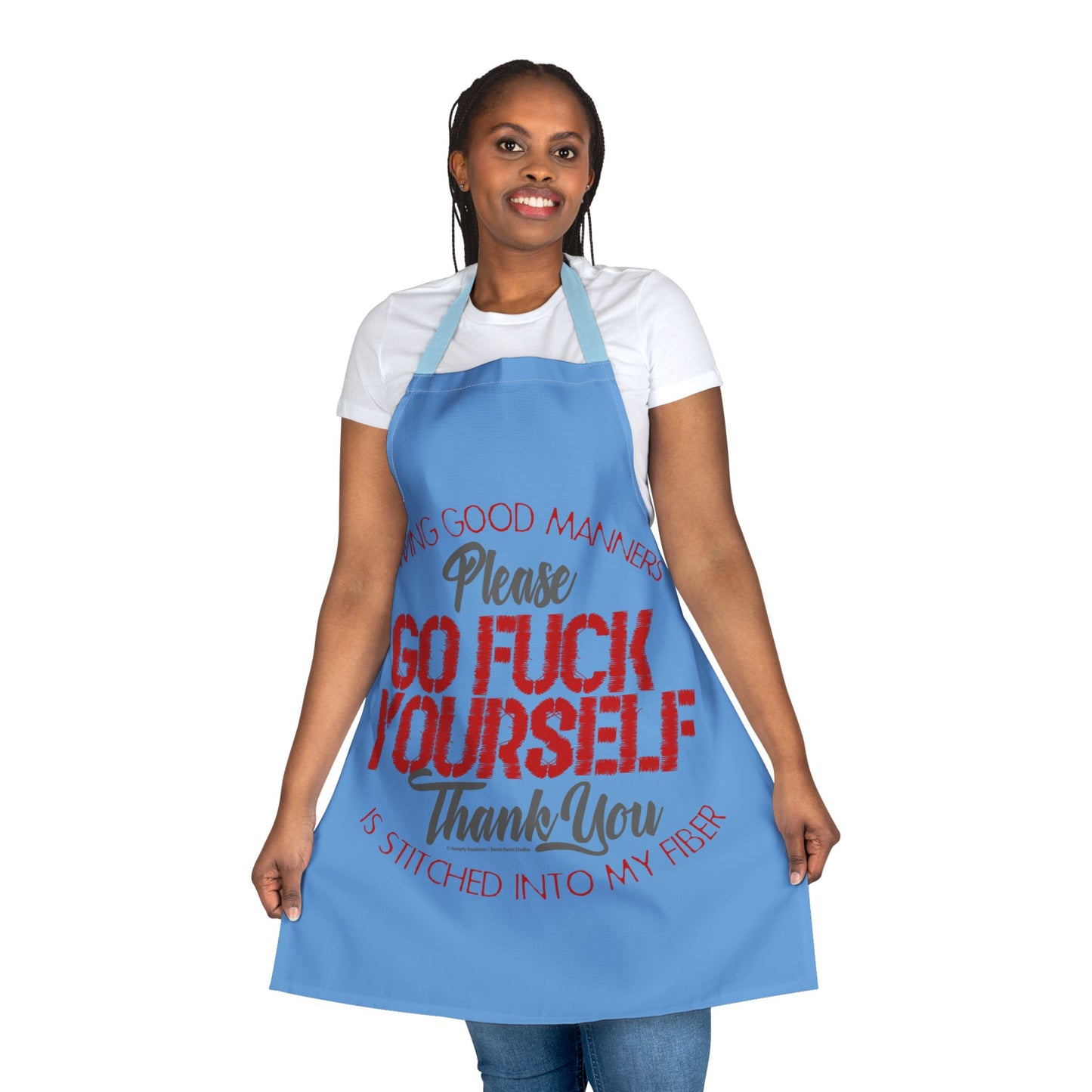 DK90: Please & Thank You (Go Fuck Yourself) - Twill Kitchen Apron