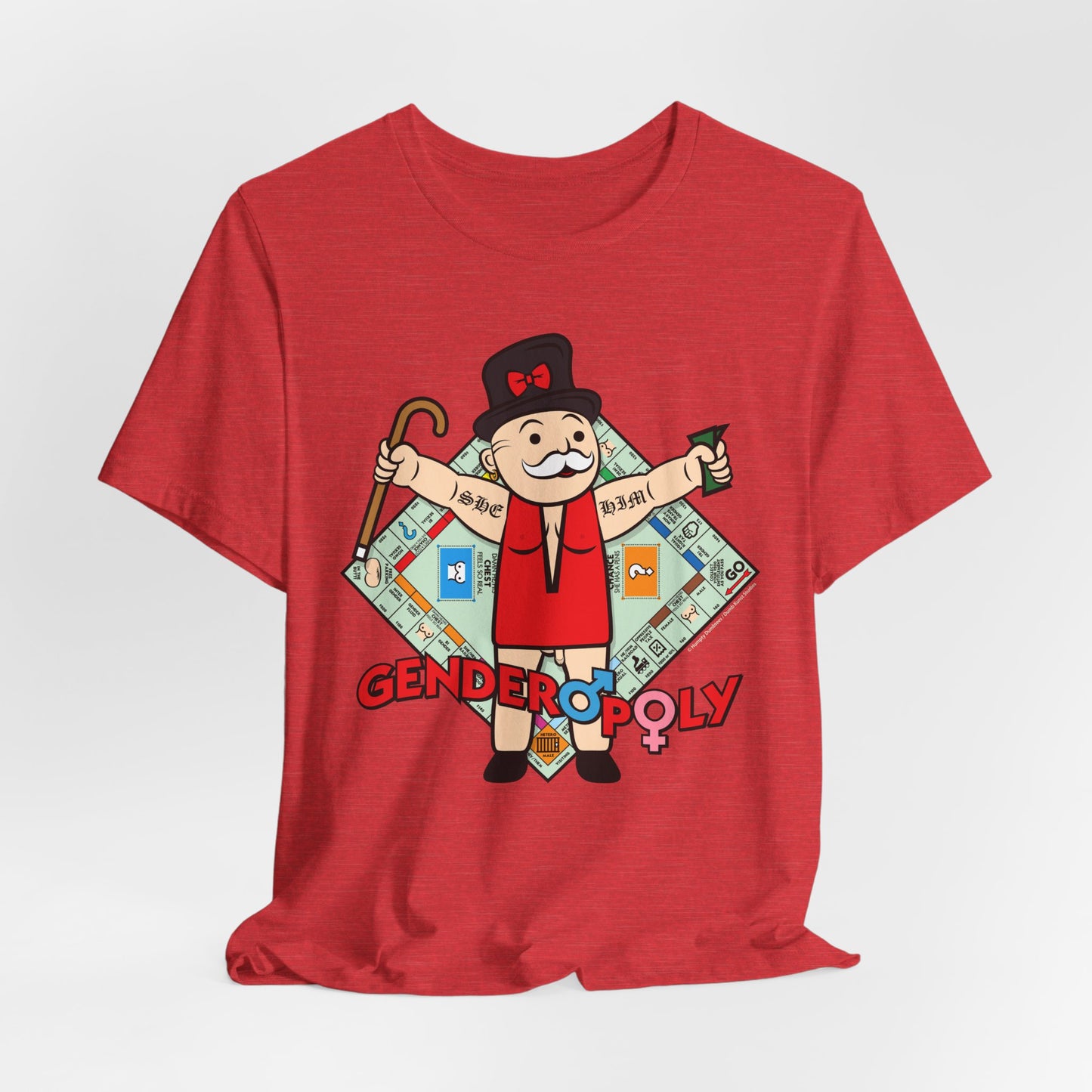 DK142: Genderopoly - Unisex S/S T-Shirt
