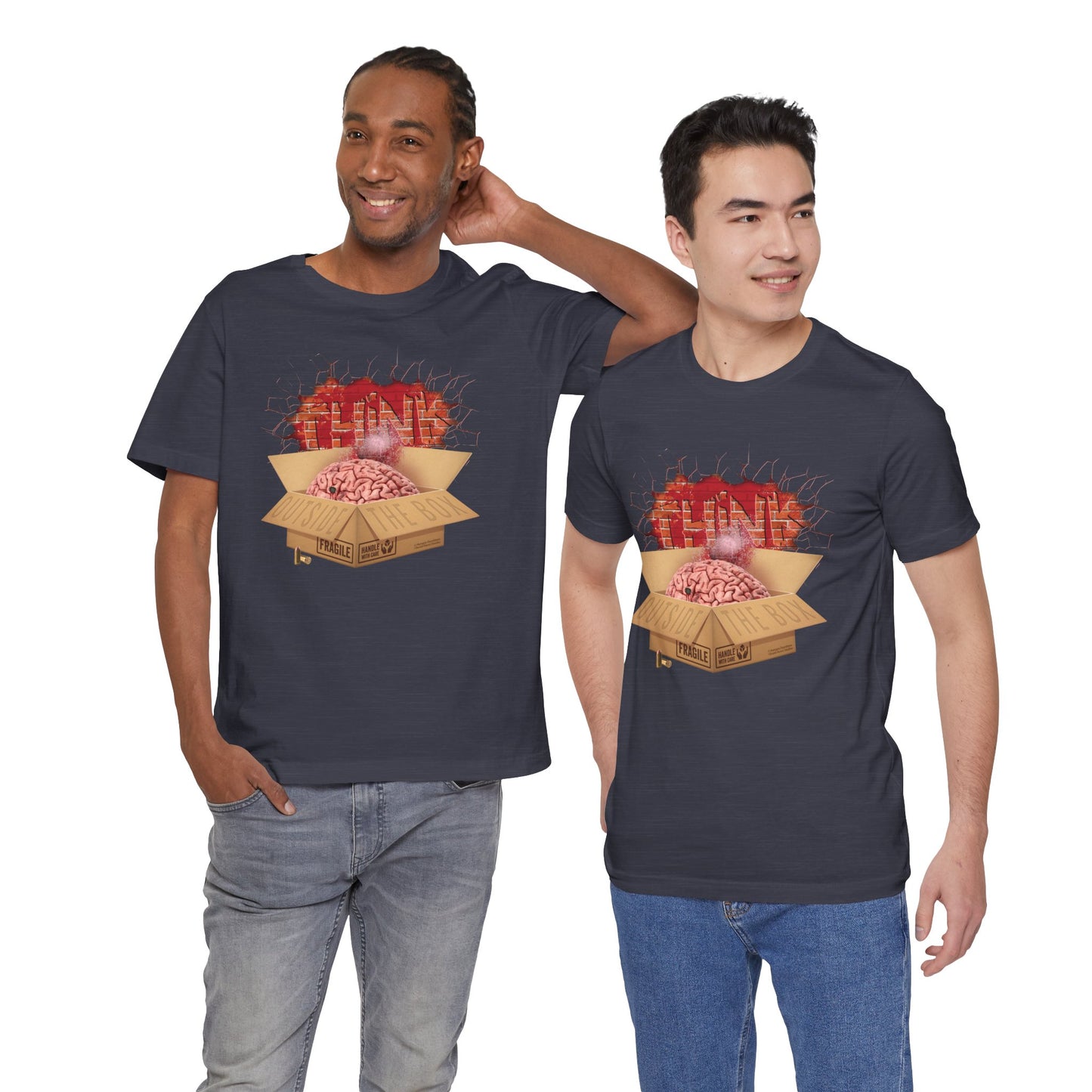 DK194: Think Outside The Box - Unisex S/S T-Shirt
