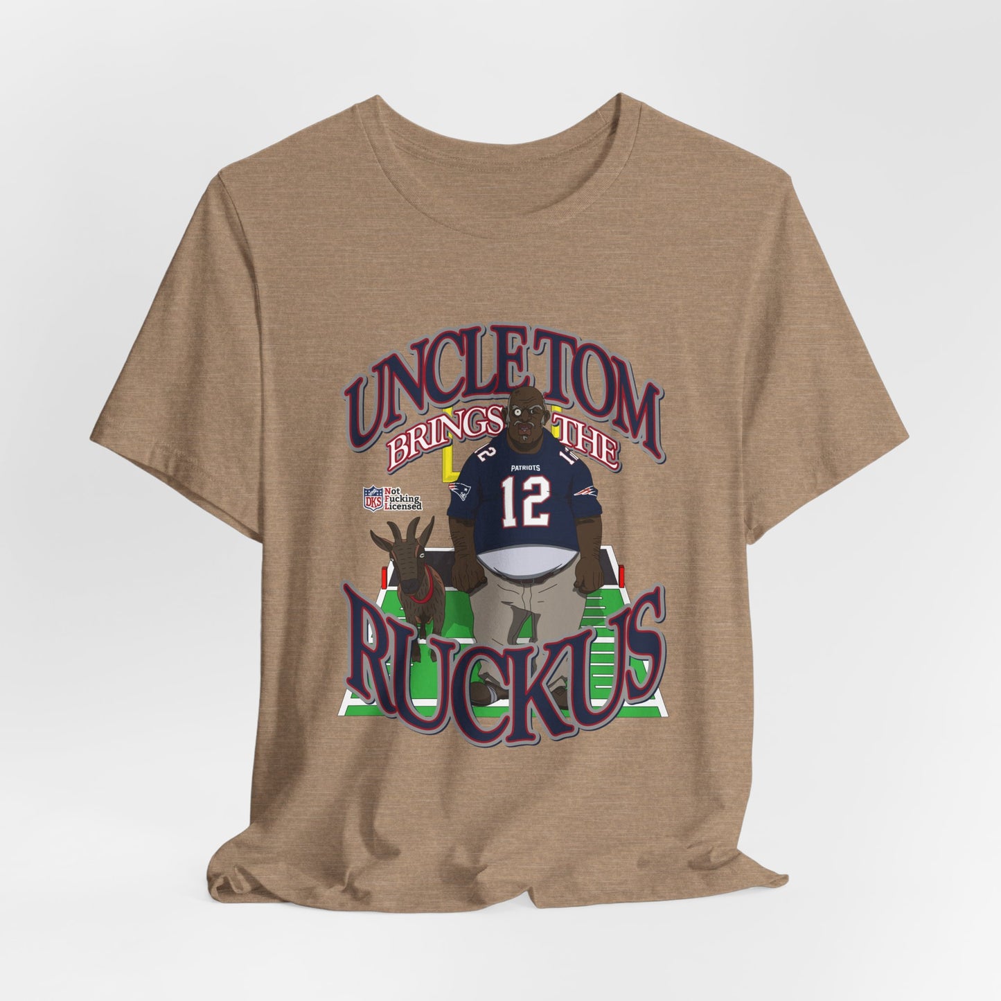 DK112: Uncle Tom Ruckus (New England Edition) - Unisex S/S T-Shirt