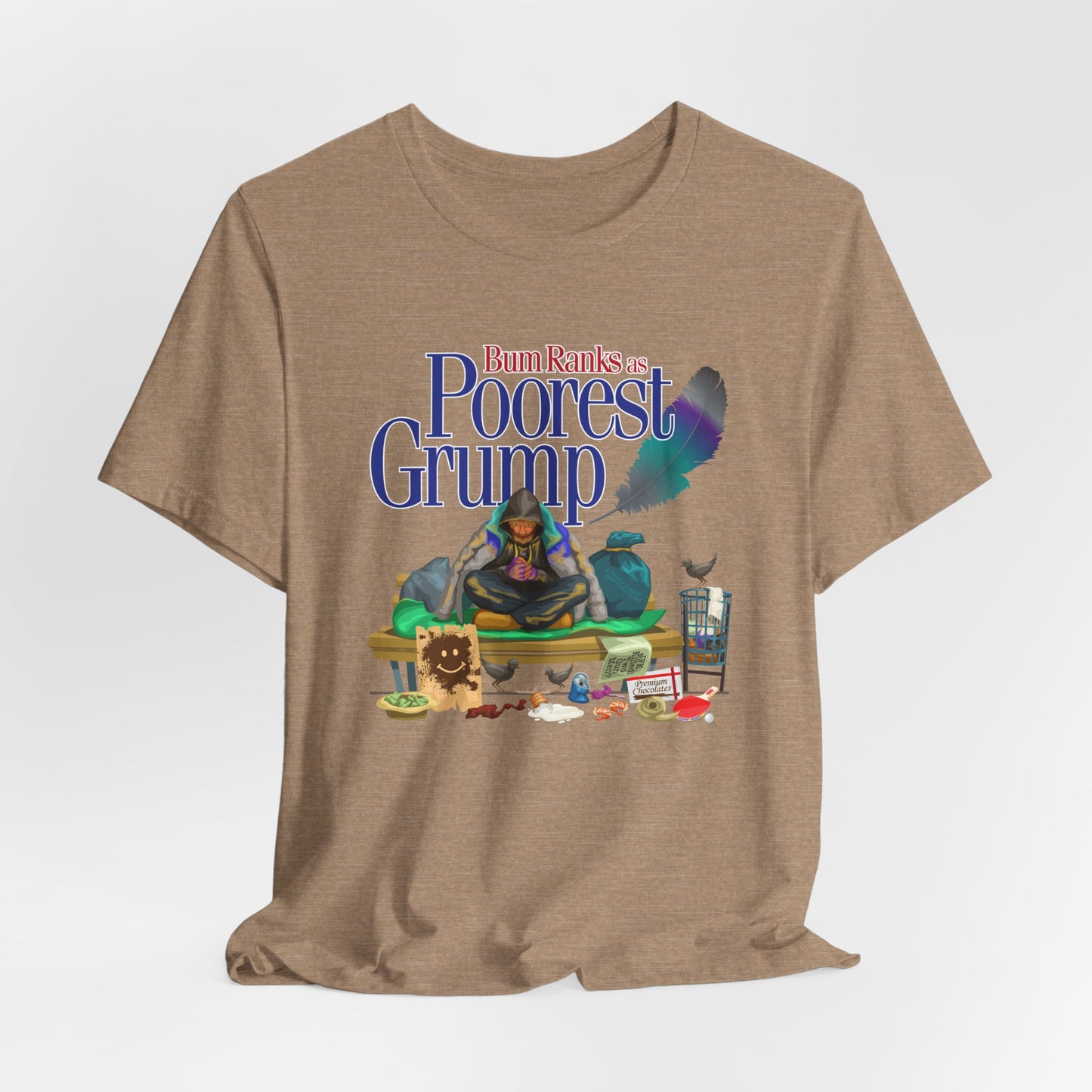 DK146: Poorest Grump - Unisex S/S T-Shirt