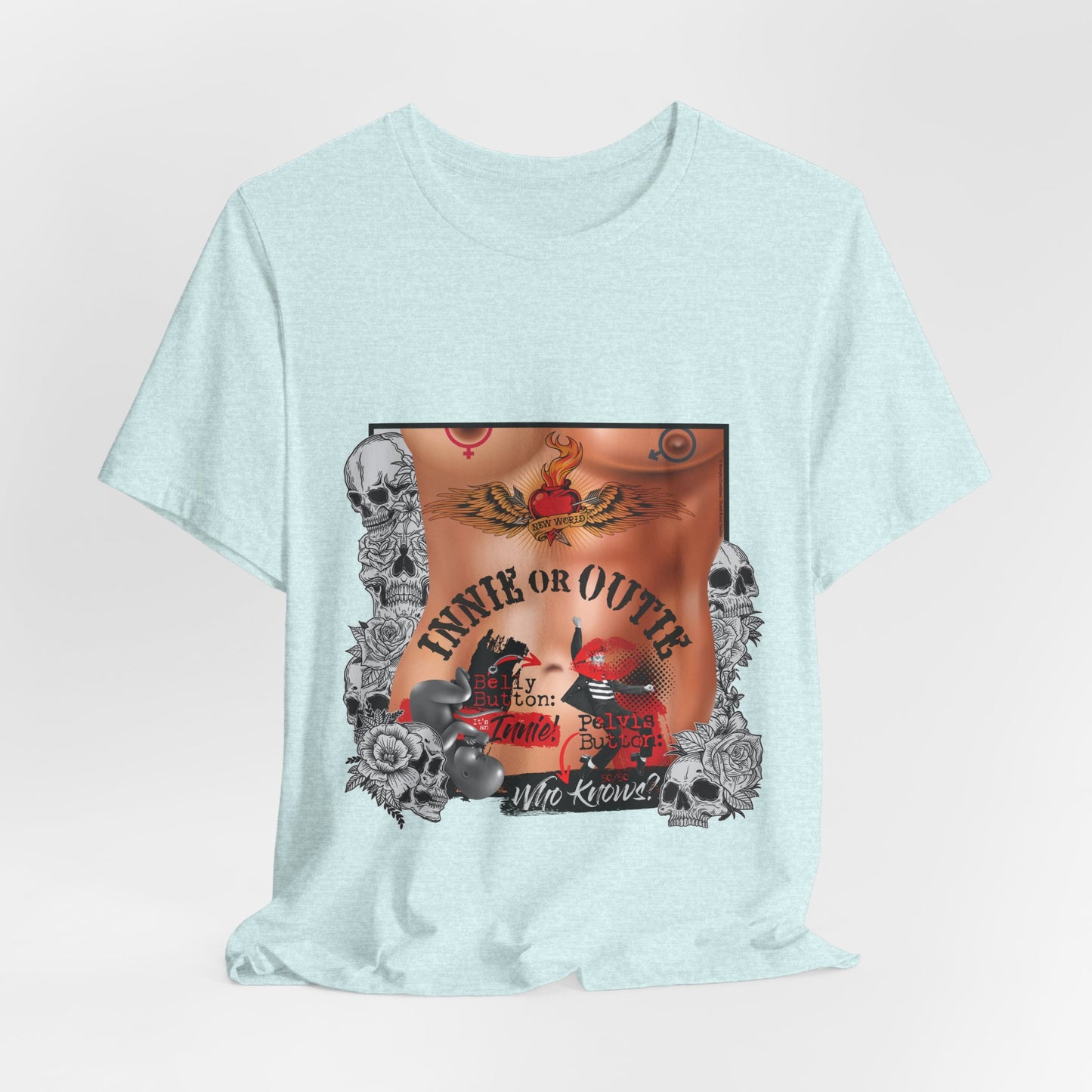 DK215: Innie or Outie - Unisex S/S T-Shirt
