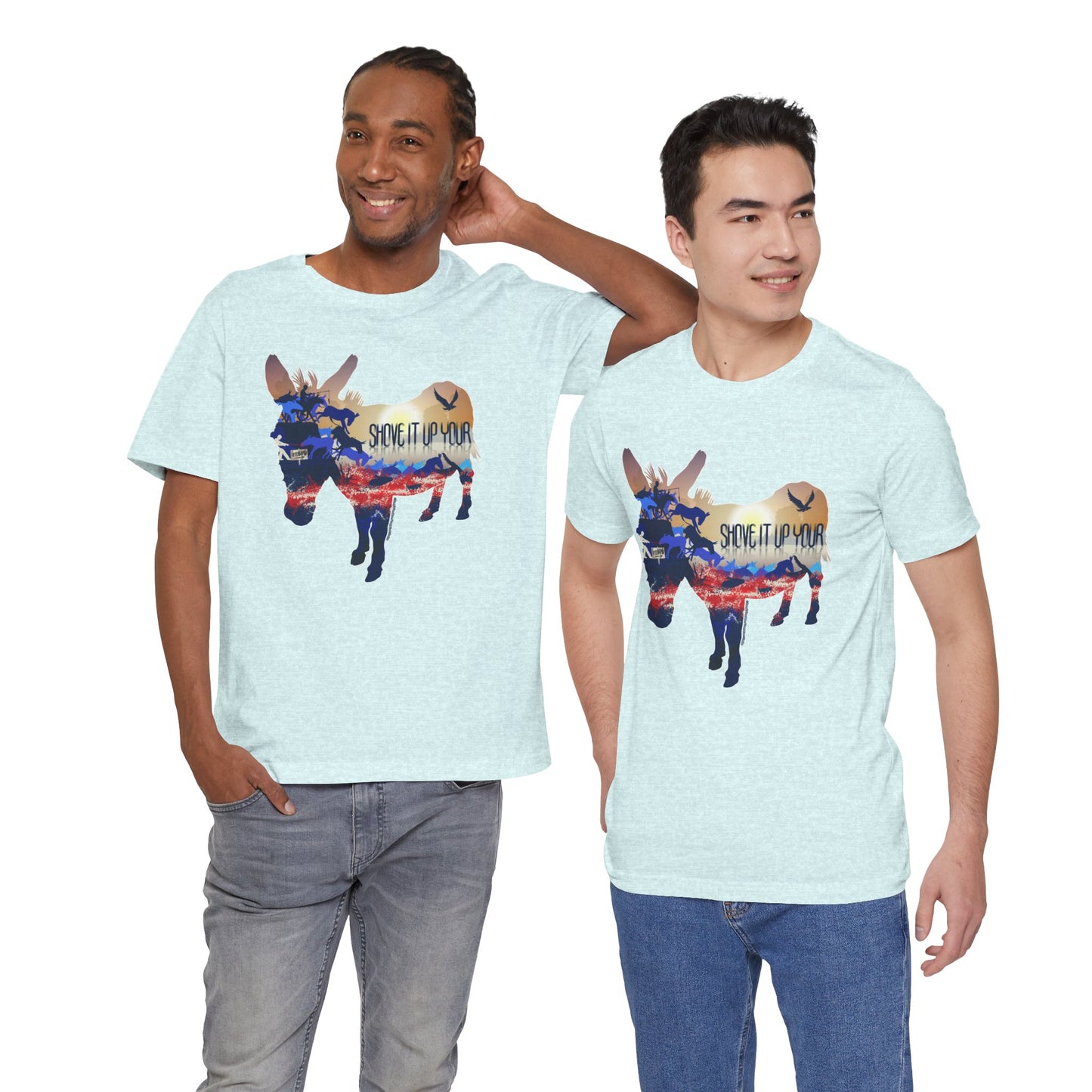 DK85: Shove It Up Your - Unisex S/S T-Shirt