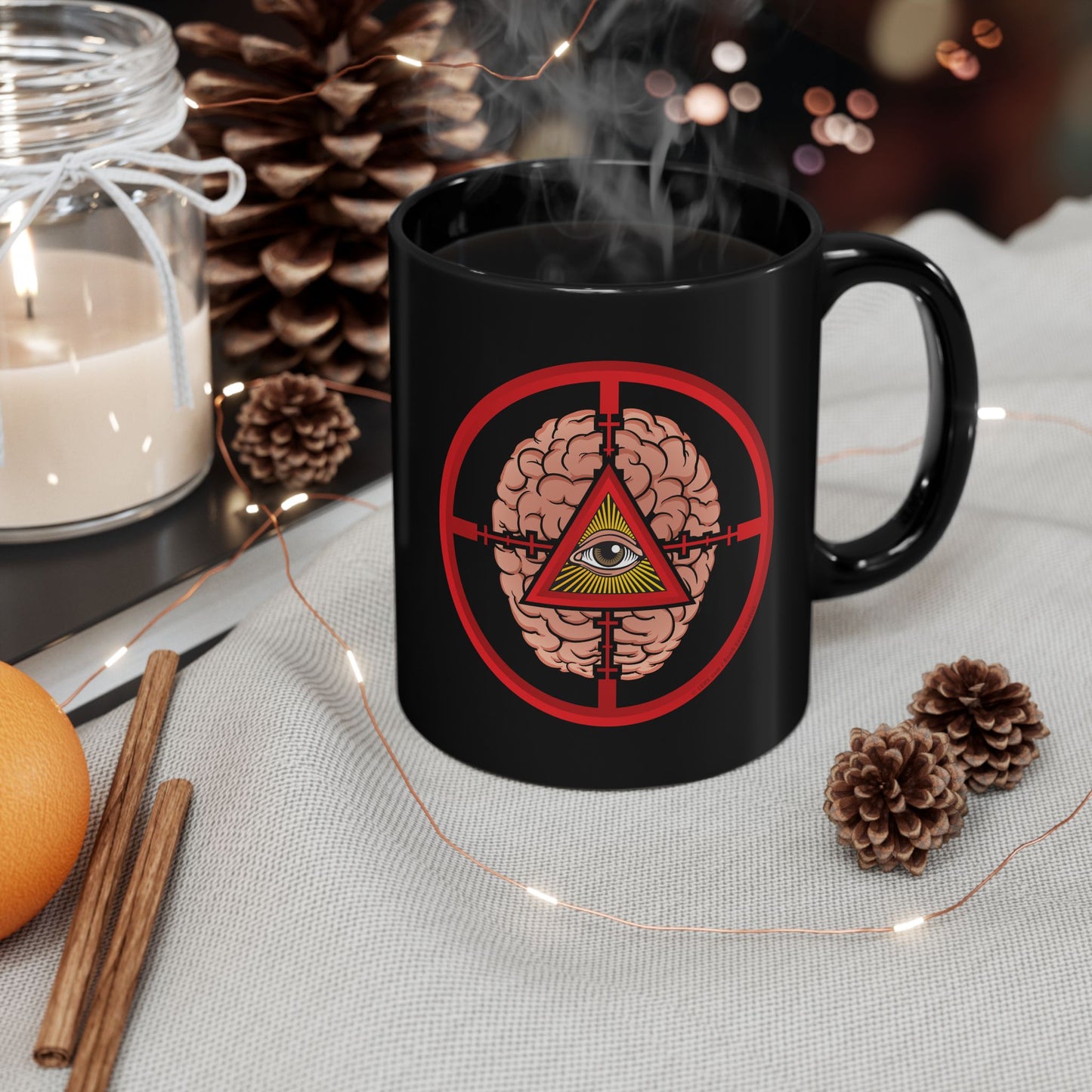 DK41: The Cluttered Mind - Ceramic Coffee Mugs